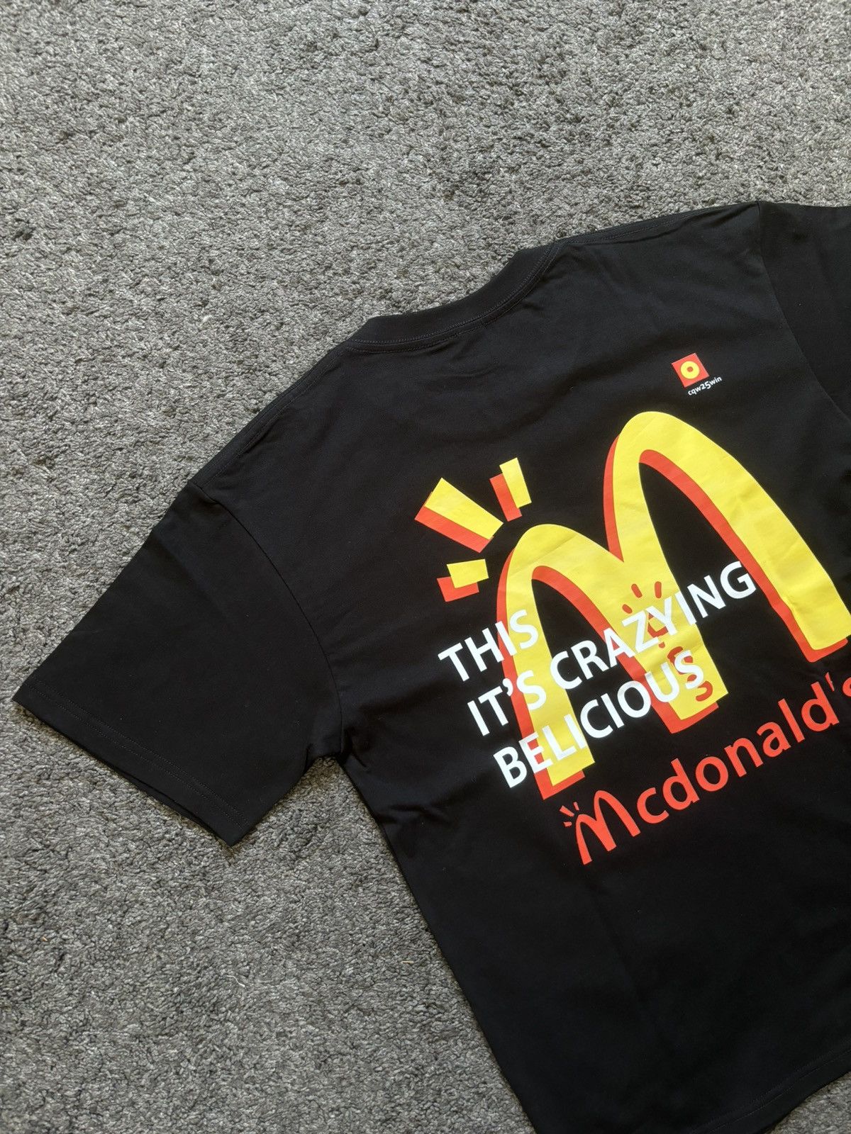 CNCPTS × Vintage Vintage McDonald’s delicious food heavyweight black tee Size US M / EU 48-50 / 2 - 12 Thumbnail