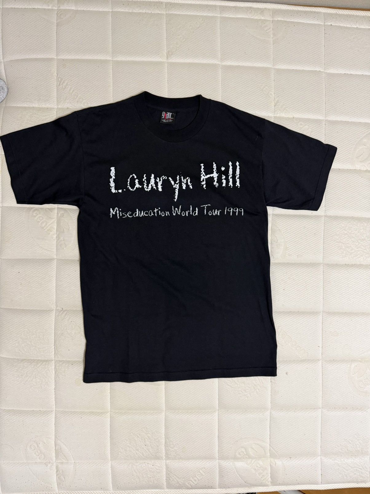 Vintage 1999 Lauryn Hill Miseducation Tour Tee Giant Tag Black L Size US L / EU 52-54 / 3 - 1 Thumbnail