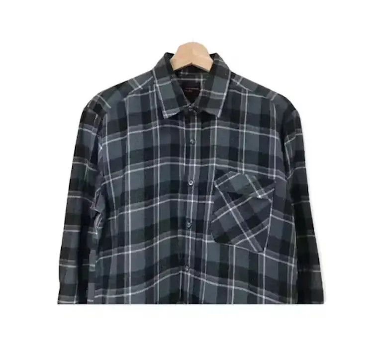 Flannel Midomirale Stadio Plaid Tartan Flannel Shirt Size US M / EU 48-50 / 2 - 2 Thumbnail