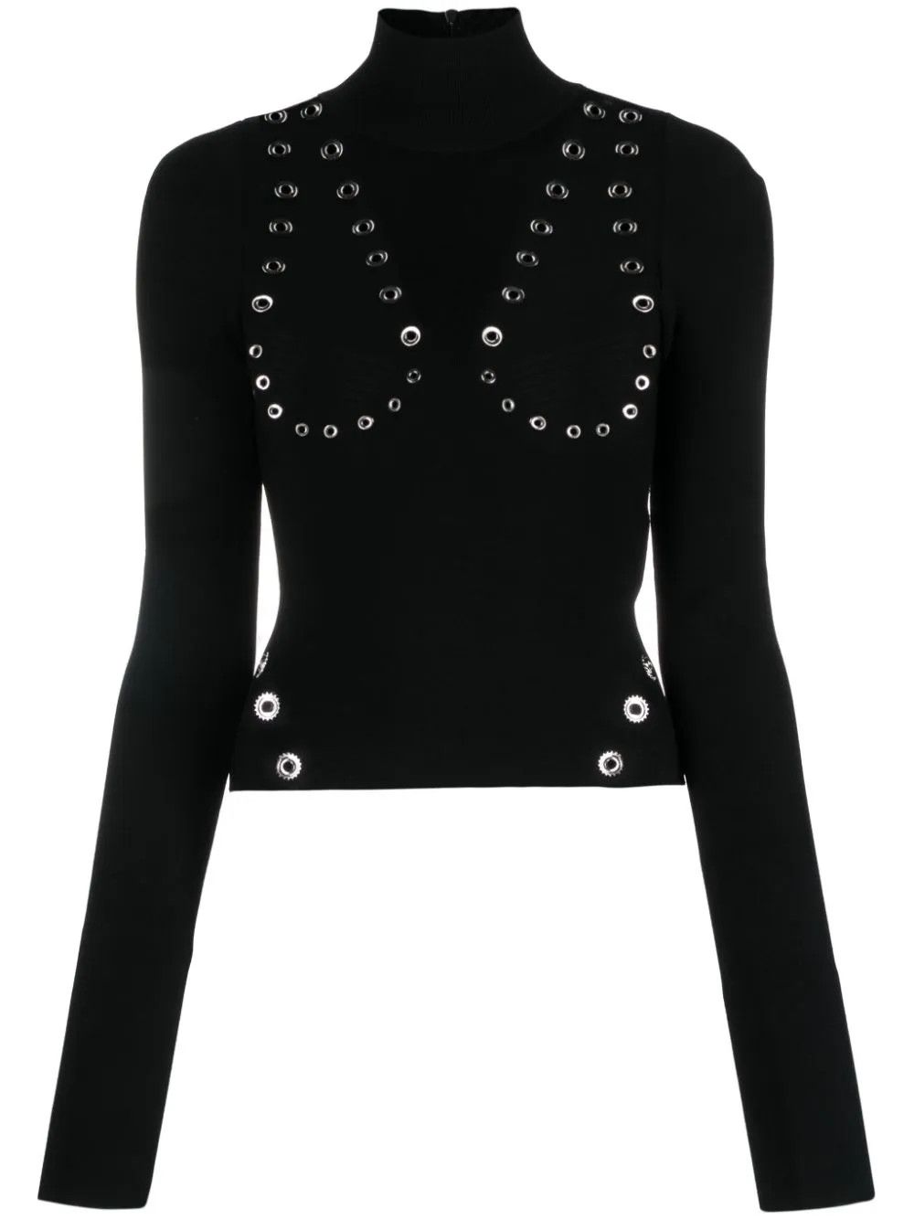 o1y1225 Turtleneck Sweater in Black