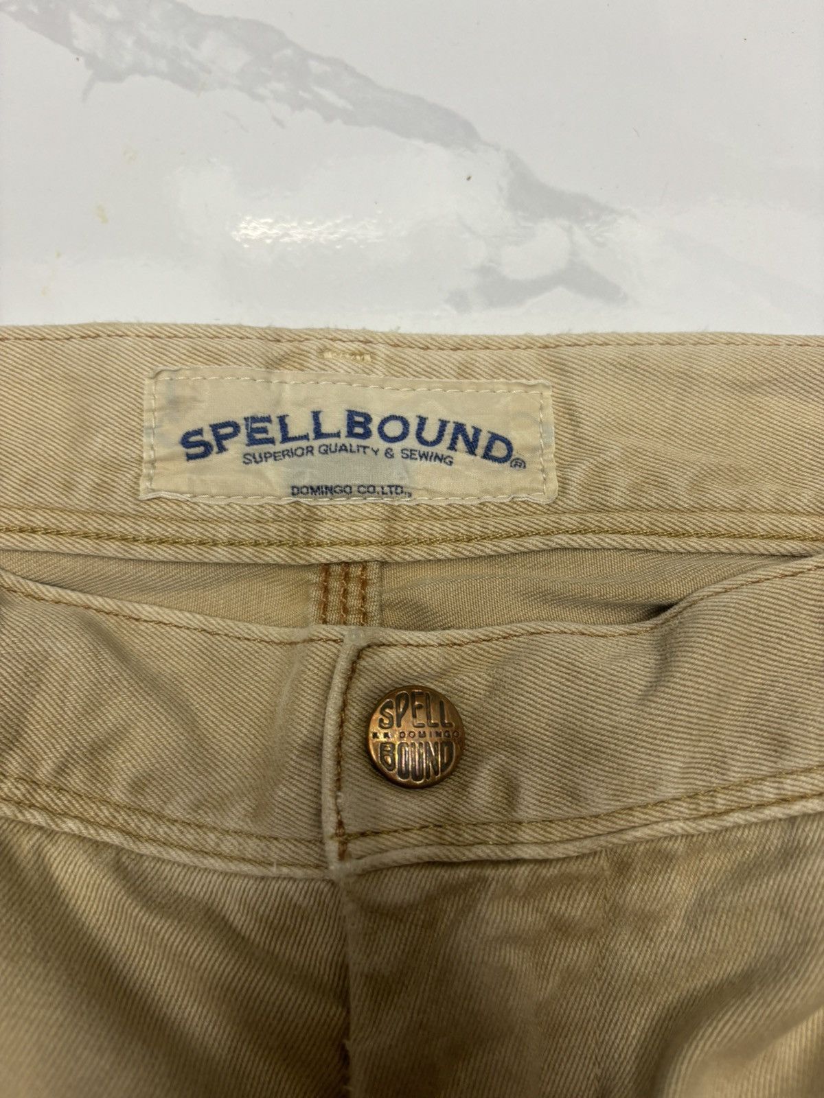 Hysteric Glamour SPELLBOUND FADED BROWN PAINTER PANTS Size US 31 - 9 Thumbnail