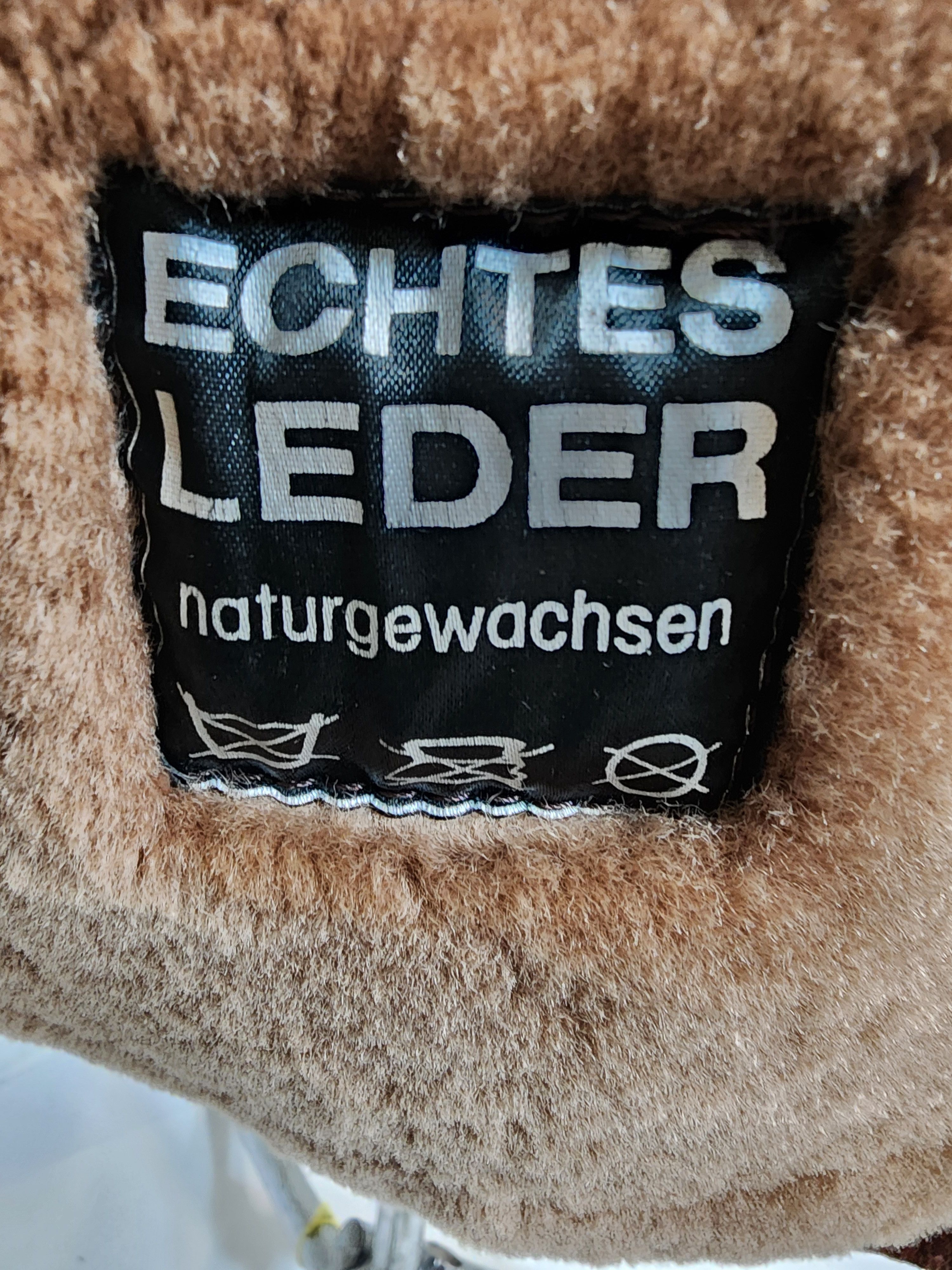 Genuine Leather Brown Sheepskin Coat: Men's Genuine Fur Winter Jacket Size US L / EU 52-54 / 3 - 9 Thumbnail