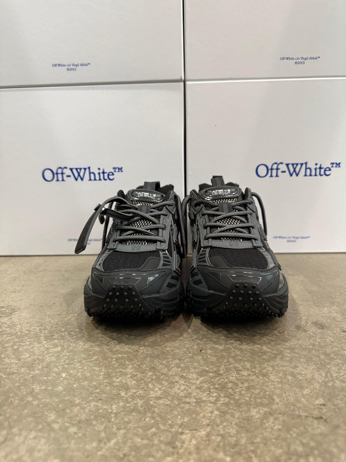 Off-White Be Right Back Sneakers Back Black Size US 10 / EU 43 - 3 Thumbnail