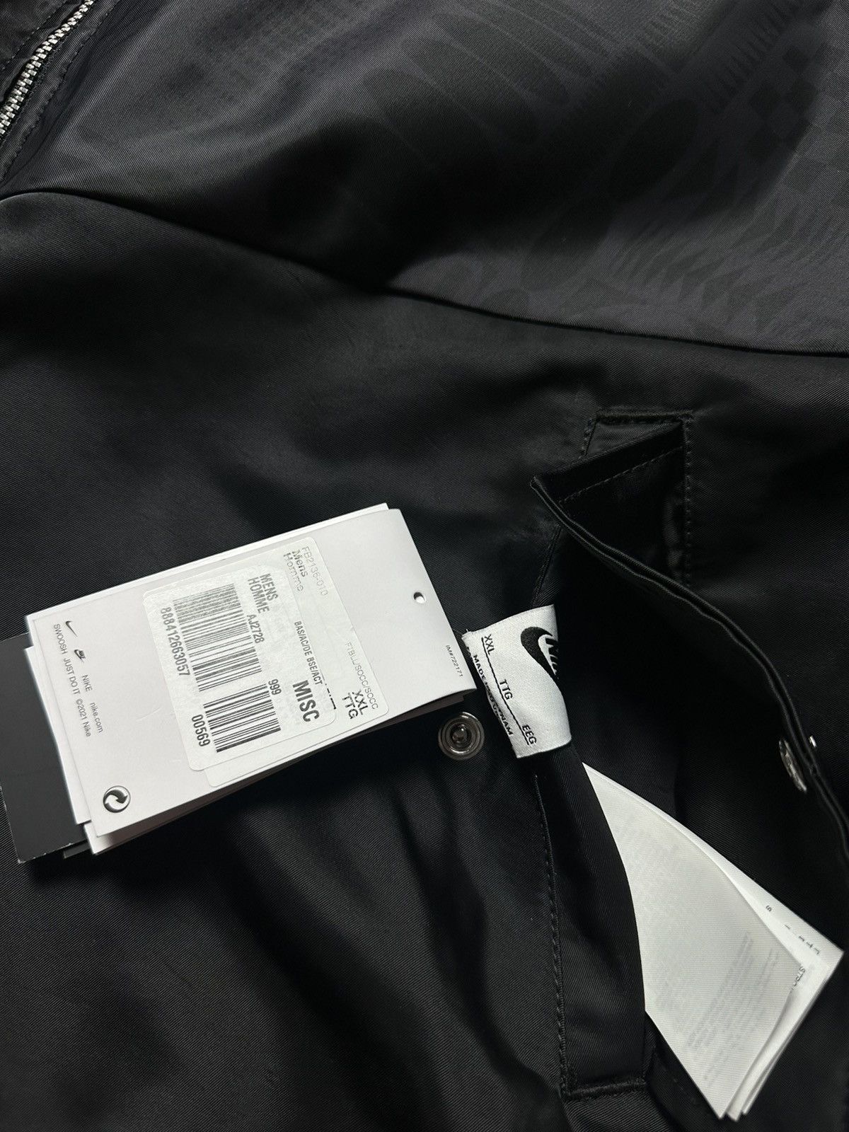 Nike Nike Spurs Tottenham soccer bomber swoosh rare reversible Size US XXL / EU 58 / 5 - 6 Thumbnail