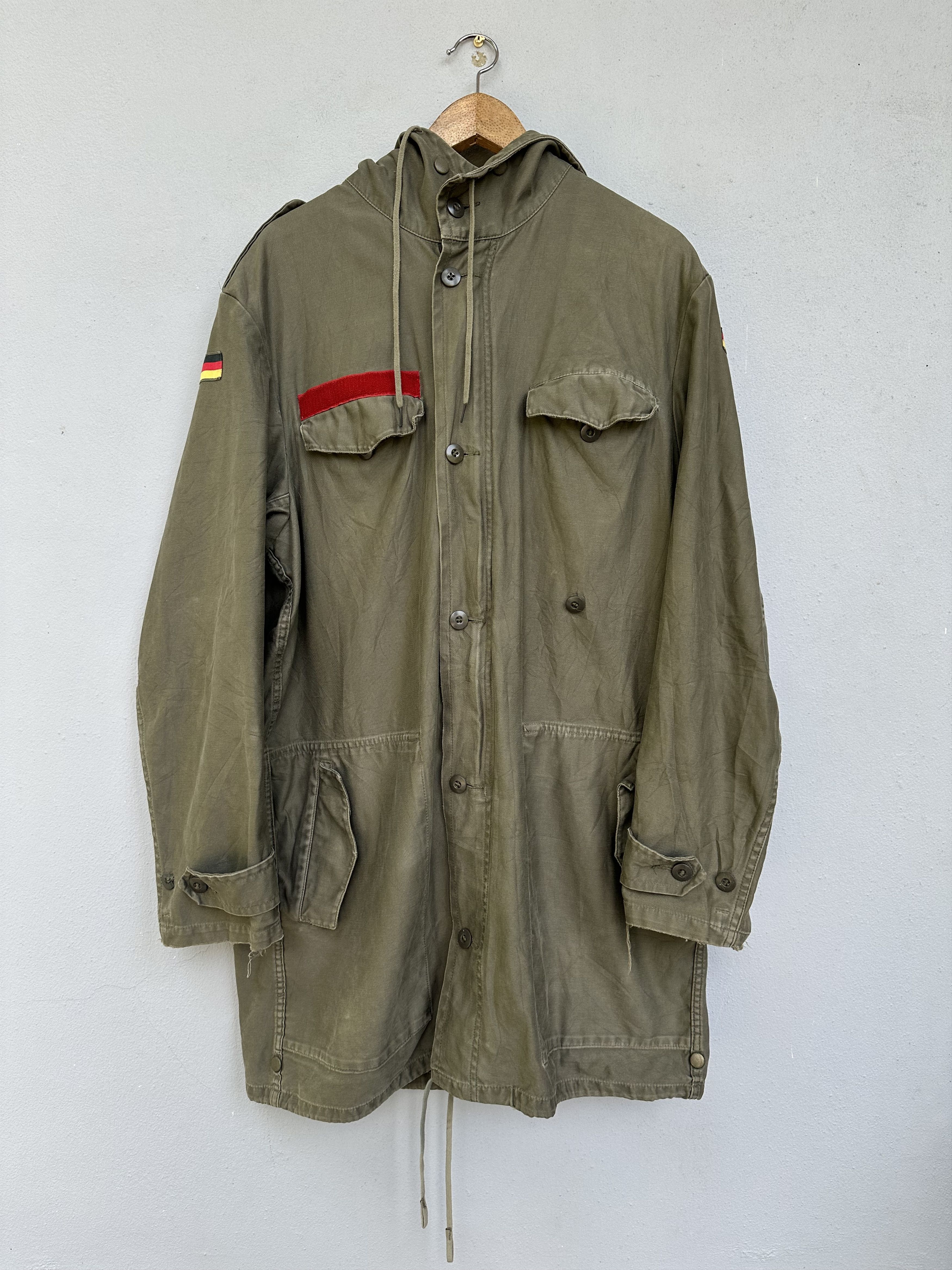 Vintage Vintage 1990 Germany Army Jeans Express Jacket Size US XL / EU 56 / 4 - 1 Thumbnail