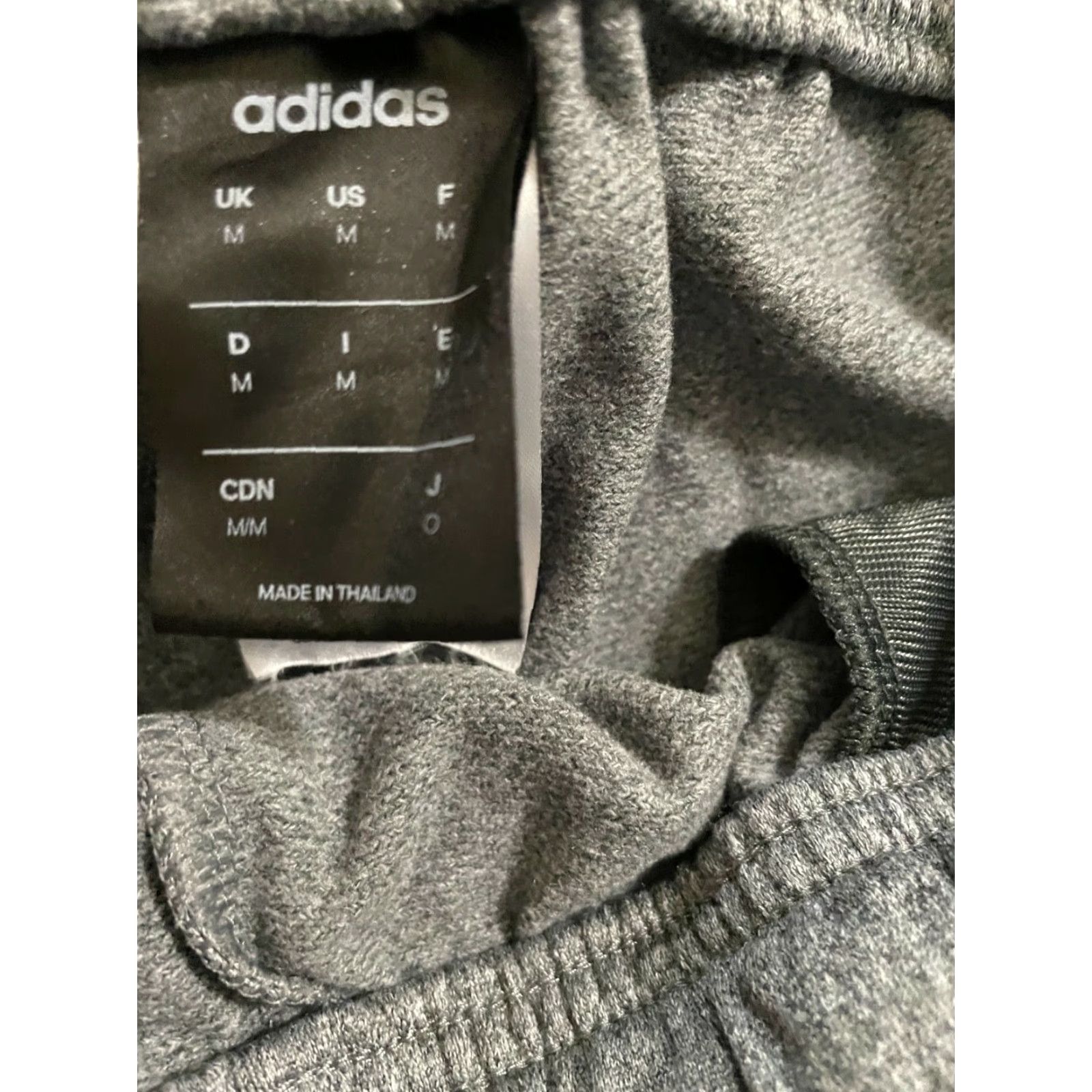 Adidas Adidas Gray Medium 3 Stripes Active Pants Jogger Men's Regular Size M Striped Activewear Size US 31 - 6 Thumbnail