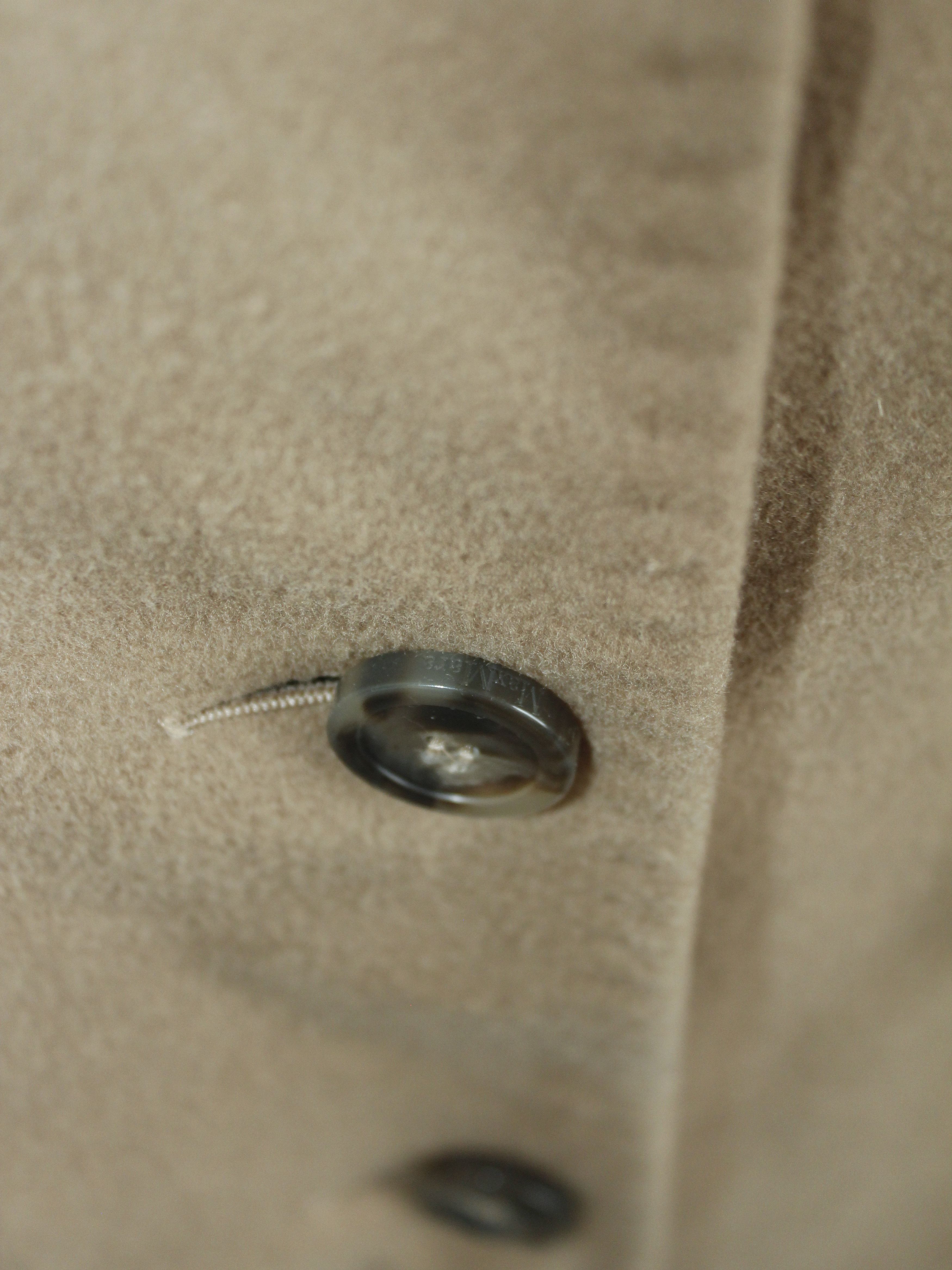 Max Mara × Weekend Max Mara MAX MARA x WEEKEND TEVERE CAMEL WOOL COAT BEIGE 40 10 L Size L / US 10 / IT 46 - 5 Thumbnail