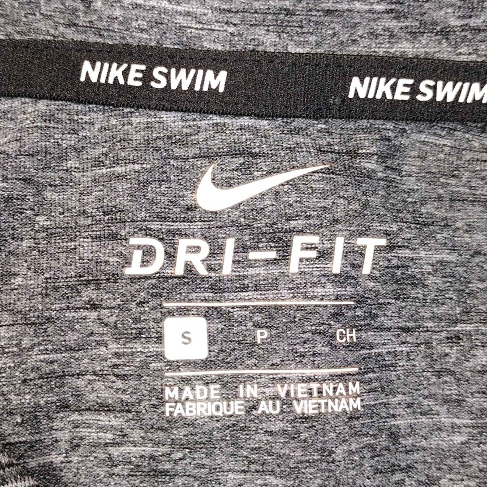 Nike Nike Men's Dri-FIT UPF 40+ Heathered Long Sleeve Grey Hoodie Size US S / EU 44-46 / 1 - 4 Thumbnail