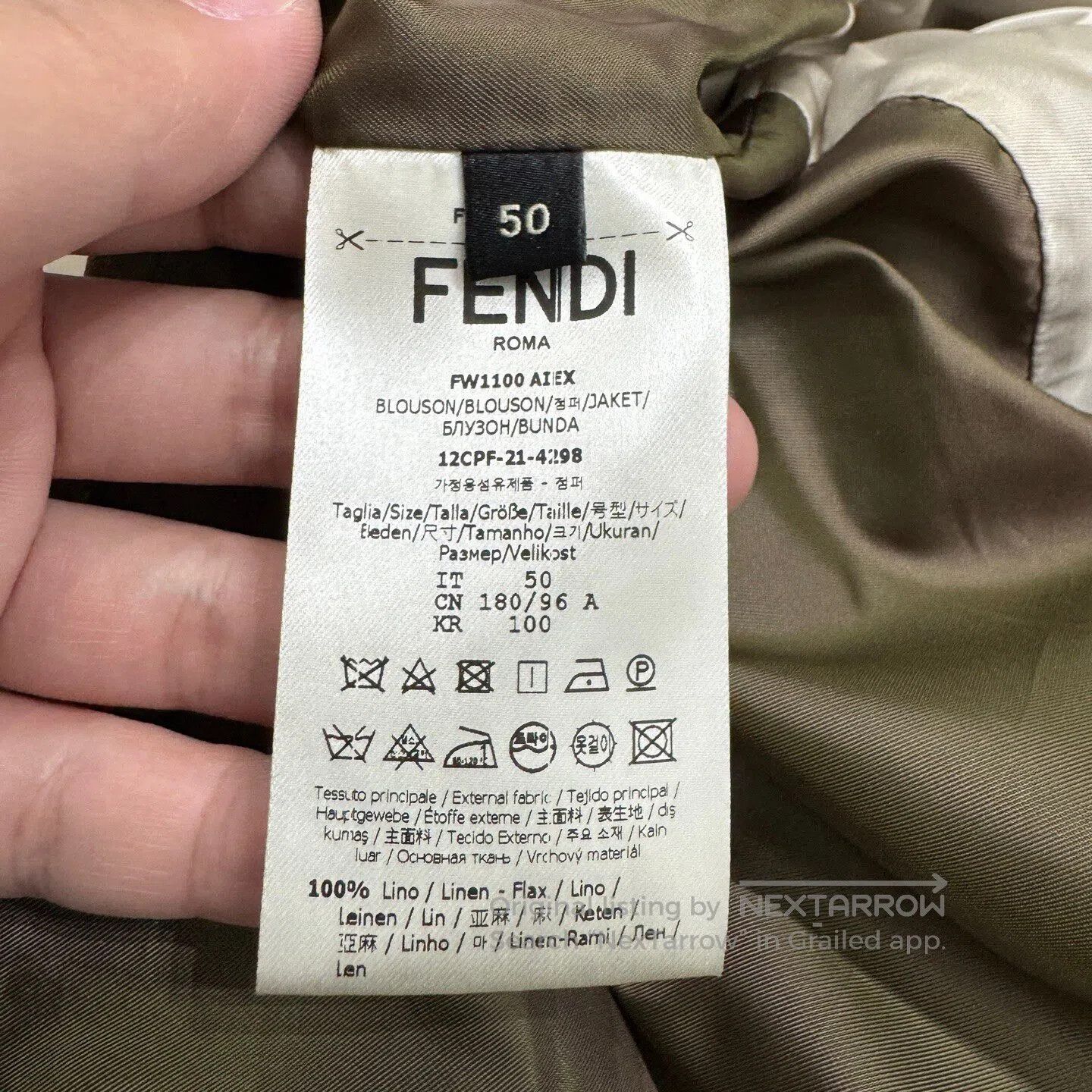 Fendi FENDI Brown jacket| Size US M / EU 48-50 / 2 - 5 Thumbnail