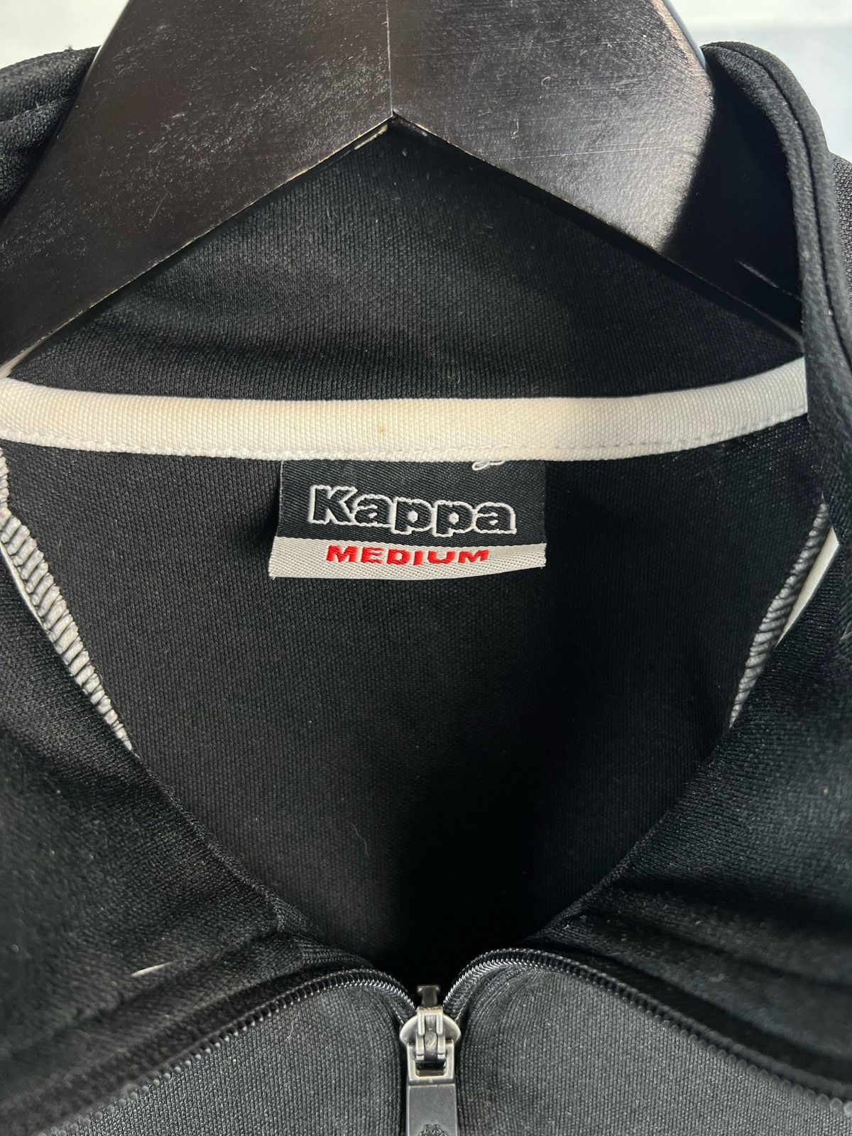Kappa Vintage Kappa Black Half Zip Jacket Size S - M Size US M / EU 48-50 / 2 - 4 Thumbnail