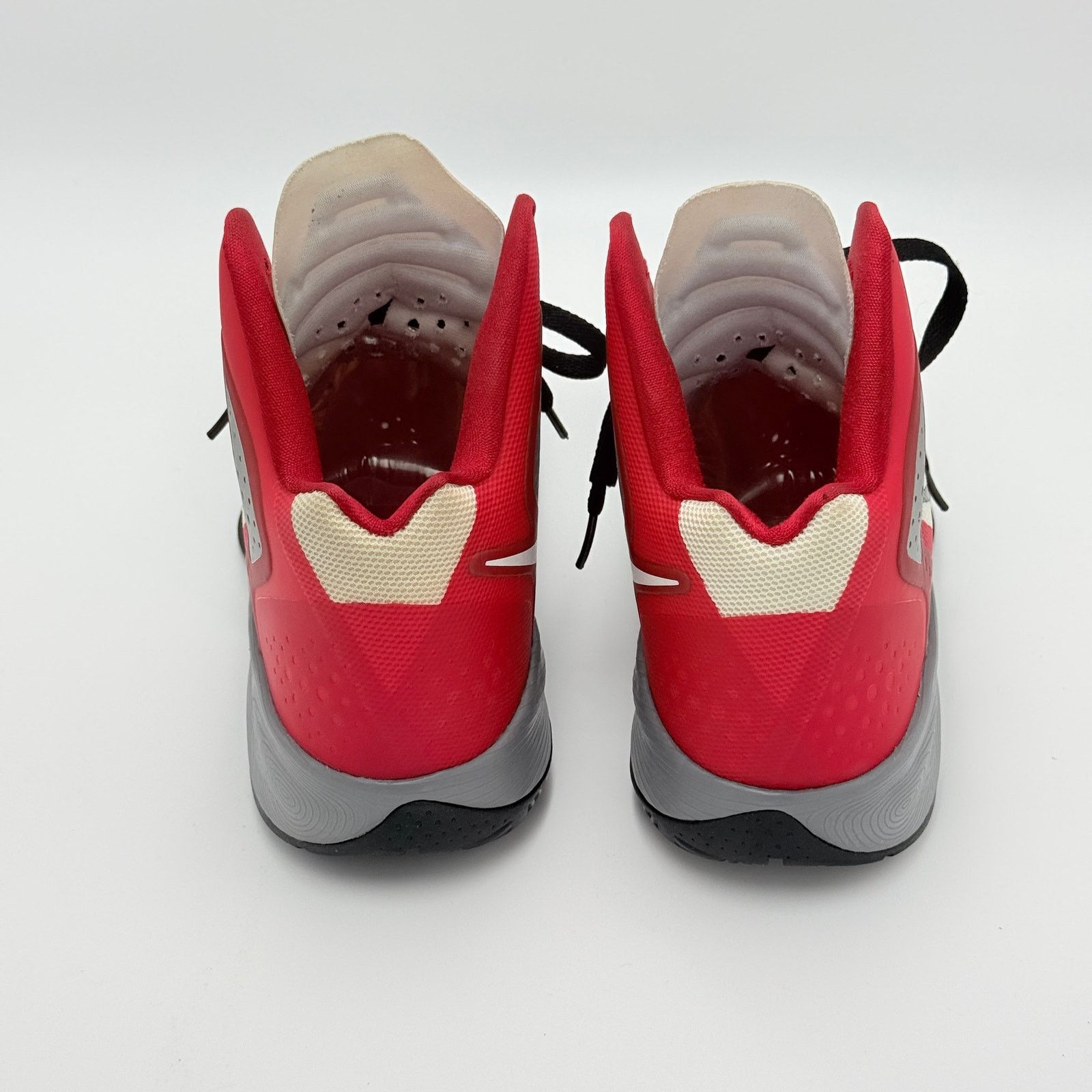 Nike Nike Zoom Hyperenforcer White Red Black 487786-102 Size US 9 / EU 42 - 5 Thumbnail