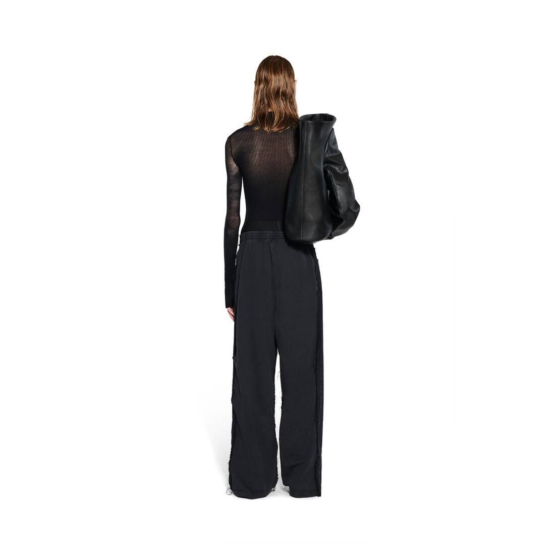 Balenciaga o1la1rc1a0725 Hybrid Baggy Pants in Black Size US 32 / EU 48 - 4 Thumbnail