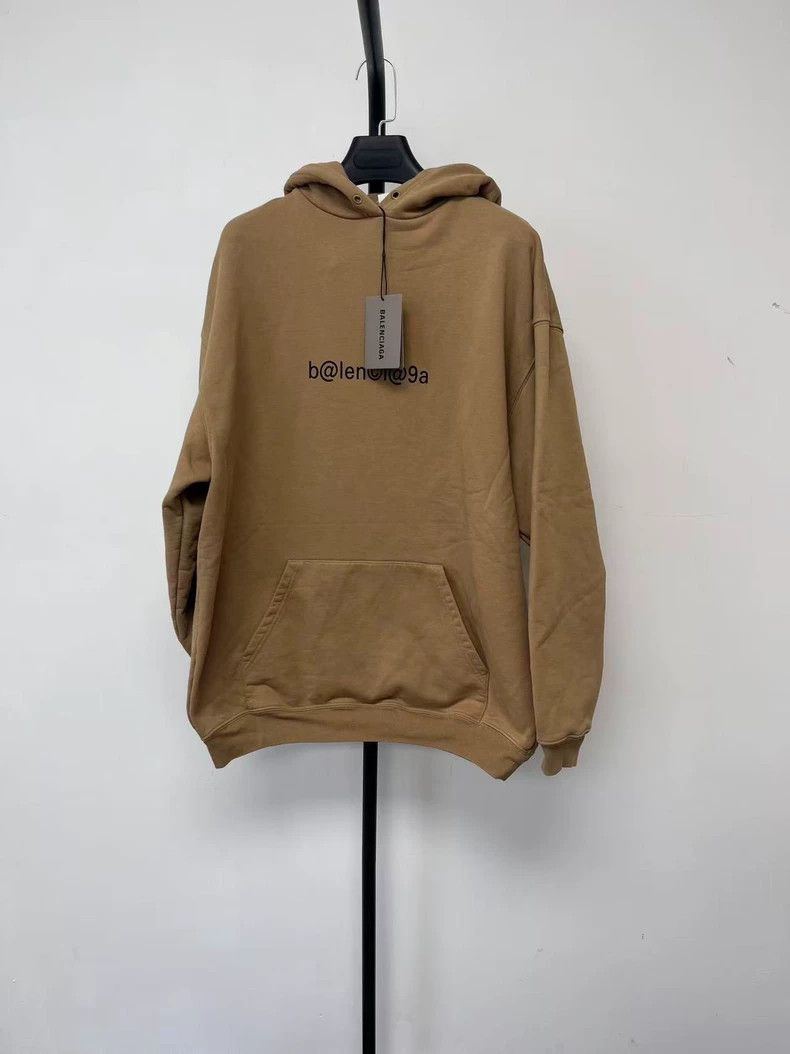 Balenciaga Balenciaga Logo Hoodie Sweatshirt S - dmc Size US S / EU 44-46 / 1 - 1 Thumbnail