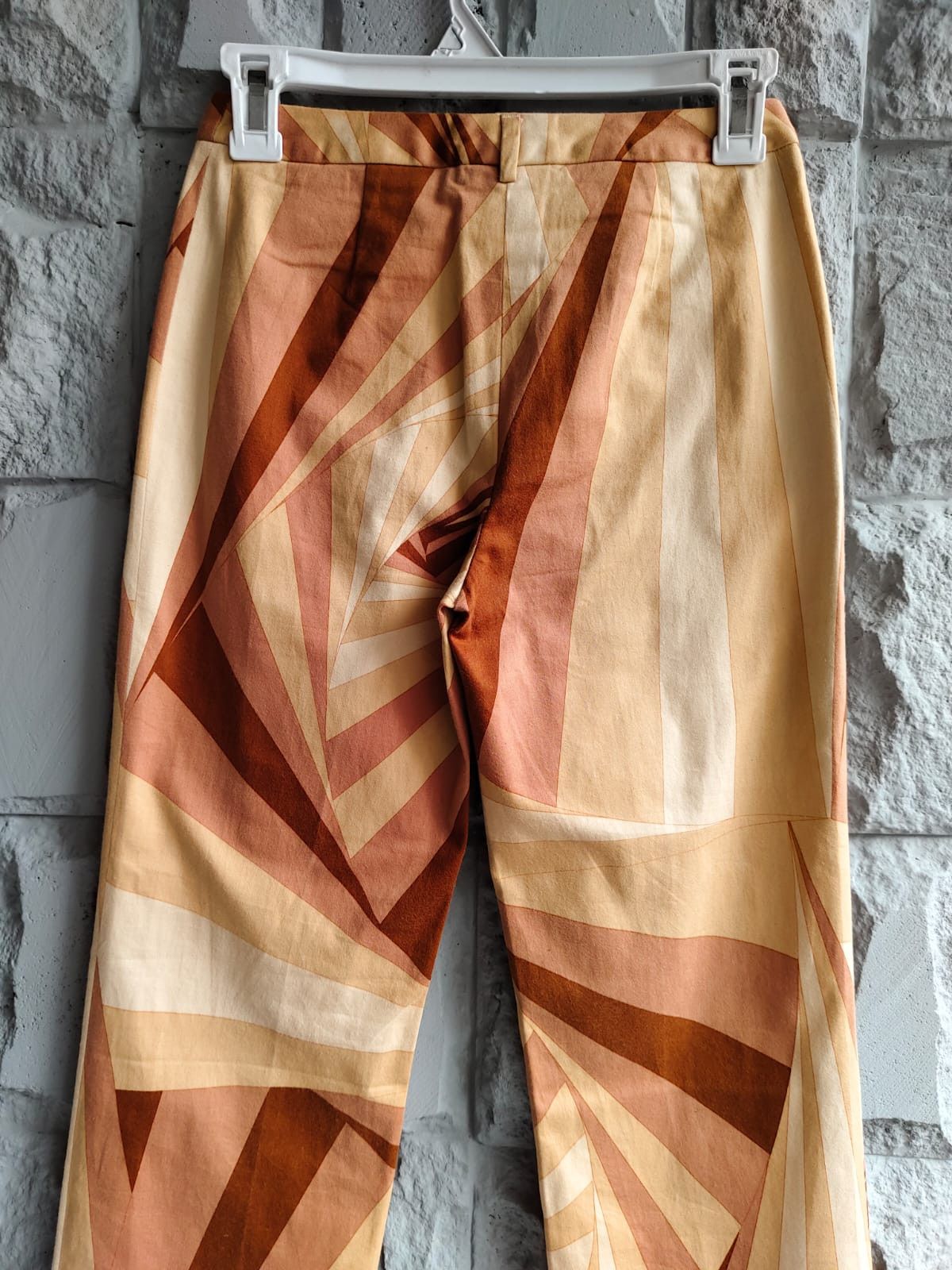 Versace × Versus Versace 💥Vintage Versus Versace Stripe Pattern Pants Size 27" / US 4 / IT 40 - 4 Thumbnail