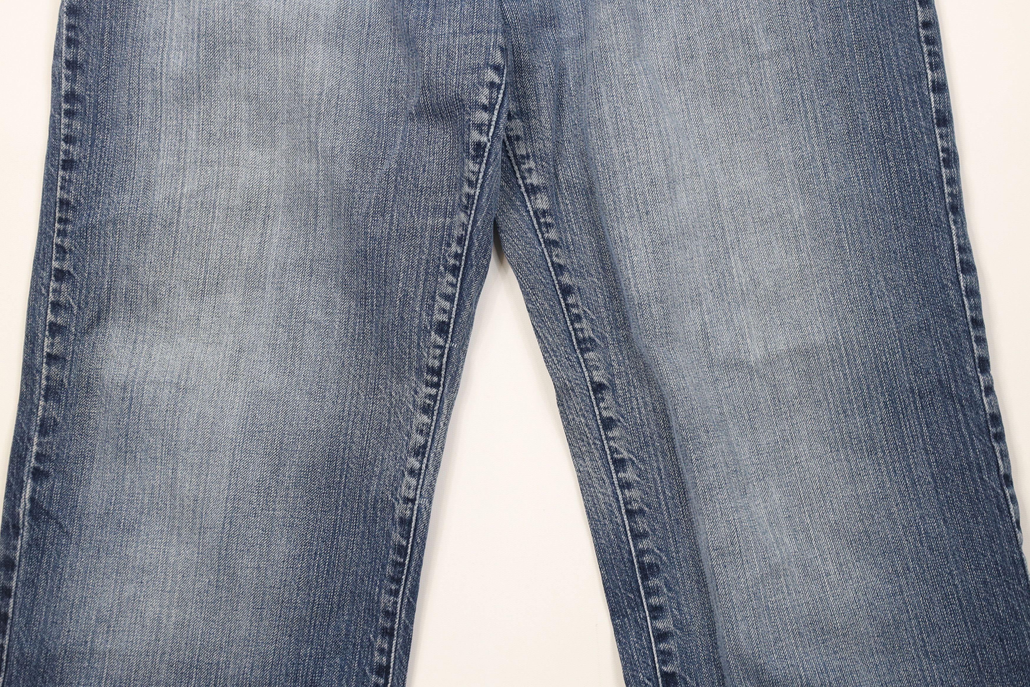 Enyce Vintage 90s Y2K Enyce Fit Wide Leg Denim Jeans Blue Cotton Size US 34 / EU 50 - 3 Thumbnail