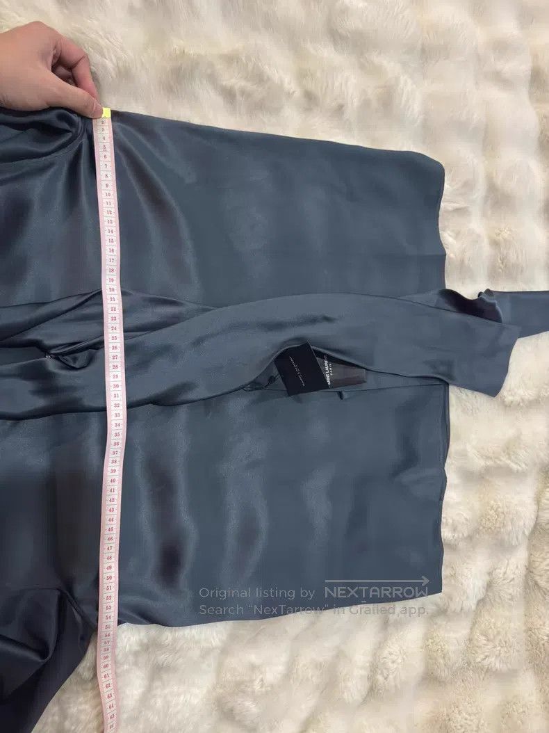 Saint Laurent Paris Saint Laurent Paris size 39 Ribbon True Silk Shirt Size US M / EU 48-50 / 2 - 8 Thumbnail
