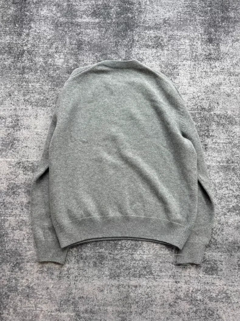 Loewe Loewe Gray Wool Sweater Size L / US 10 / IT 46 - 2 Thumbnail