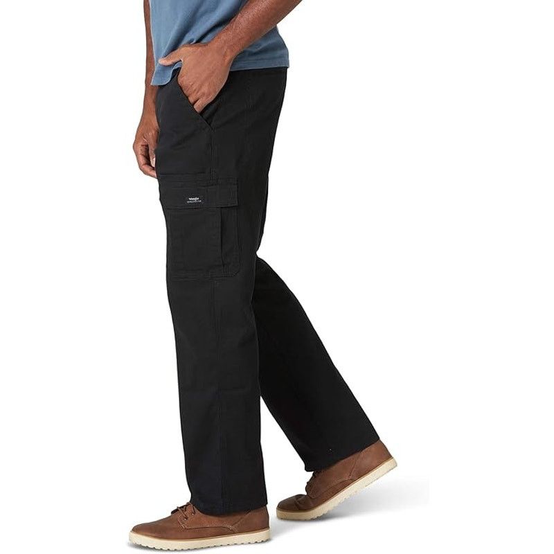 Wrangler NWT New Wrangler Mens 46X30 Relaxed Fit Stretch Cargo Pants Size US 30 / EU 46 - 4 Thumbnail