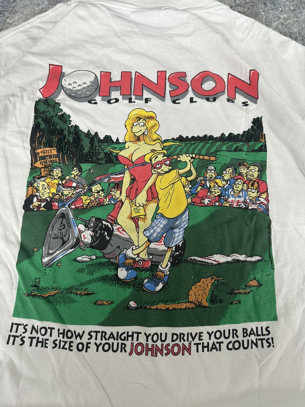 Big John × Vintage Thrashed big Johnson tee Size US XL / EU 56 / 4 - 2 Thumbnail
