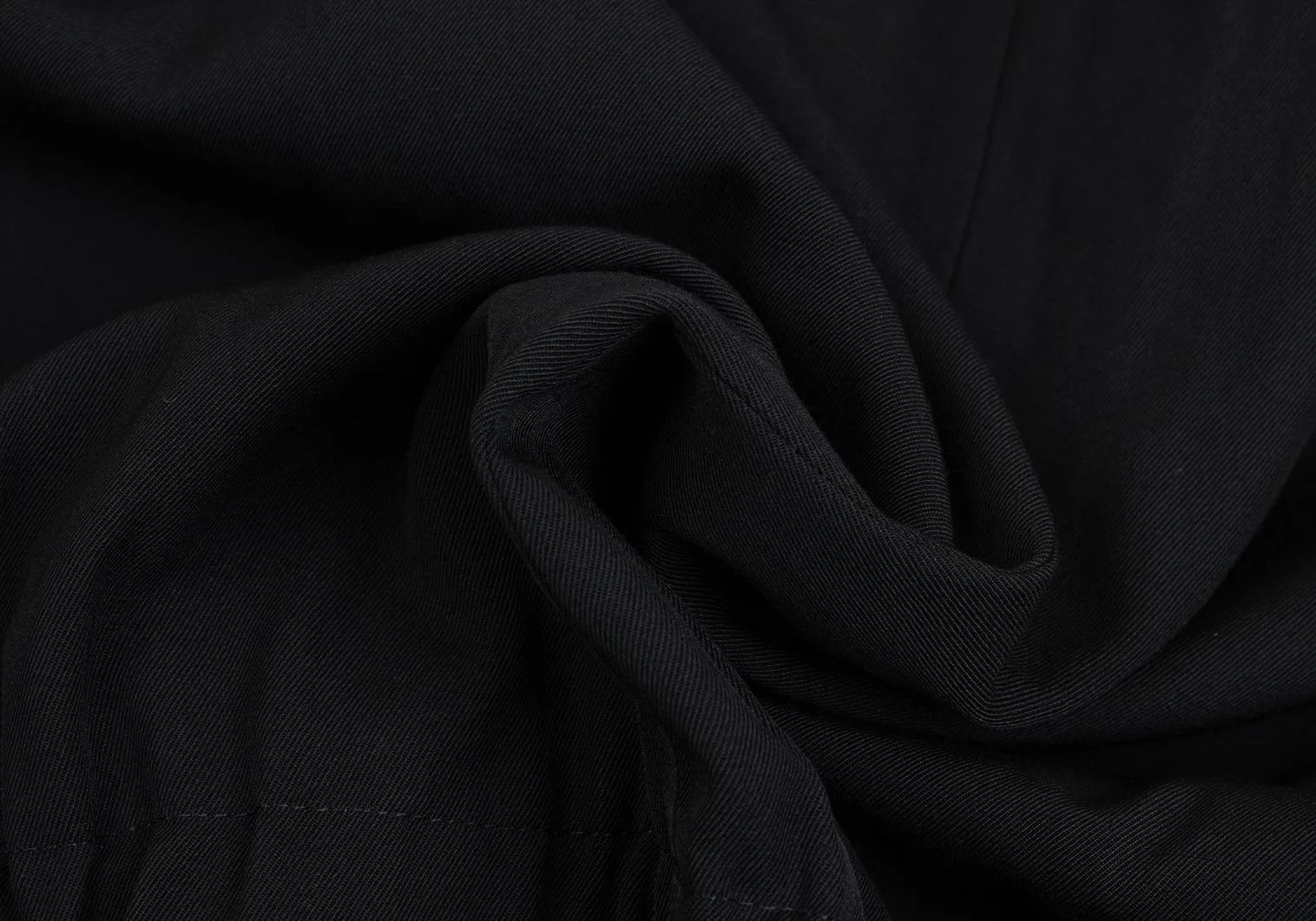 Yohji Yamamoto Yohji Yamamoto Wool Gabardine Jacket Black M Size US M / EU 48-50 / 2 - 15 Thumbnail