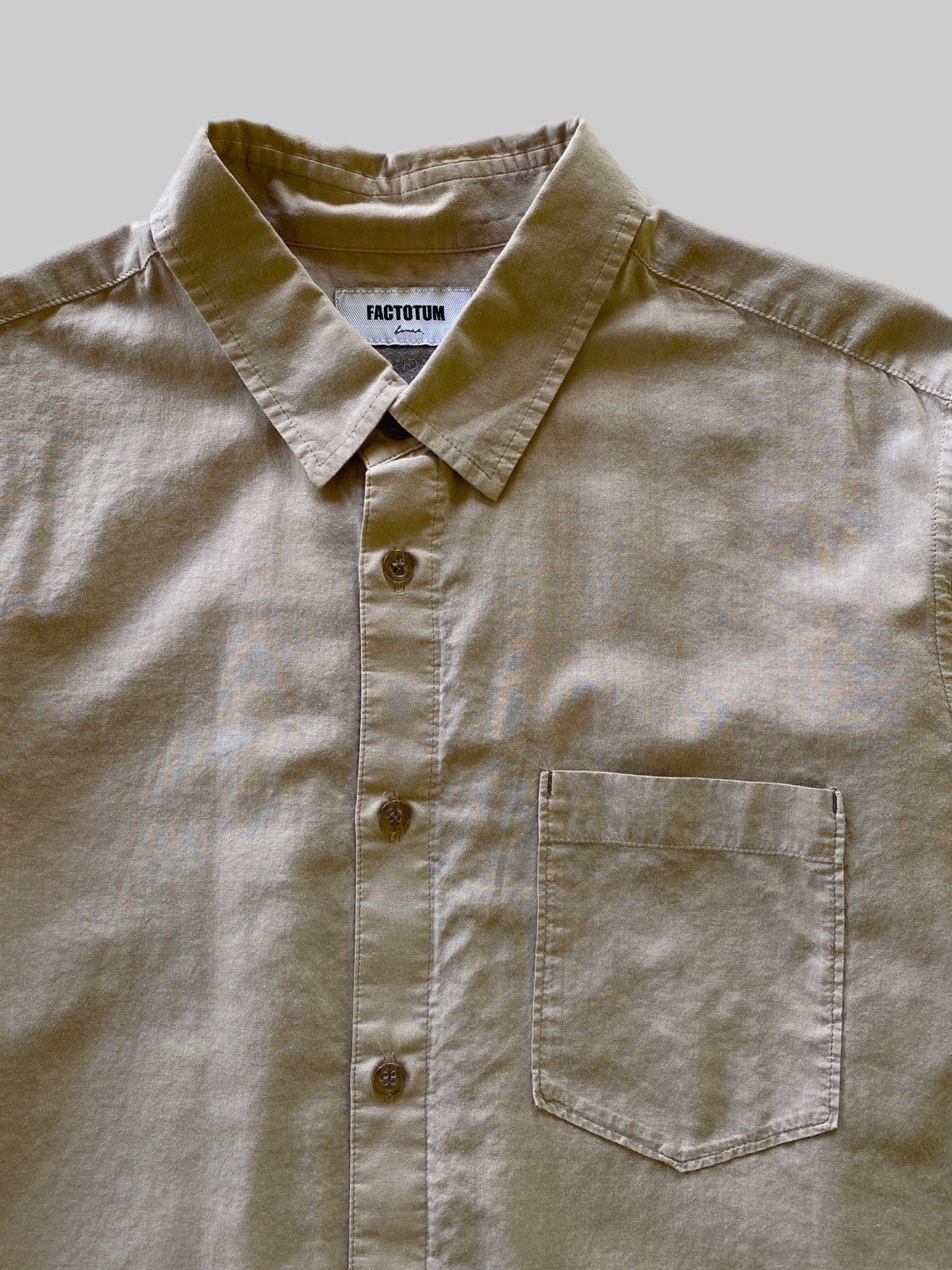 FACTOTUM Vintage Factotum Homme Shirt Size US S / EU 44-46 / 1 - 2 Thumbnail
