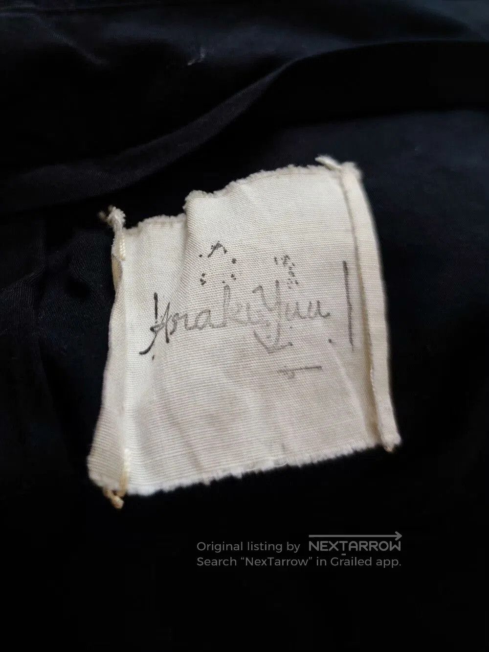 Araki Yuu Araki Yuu Black Wool Trousers. Size US 30 / EU 46 - 8 Thumbnail
