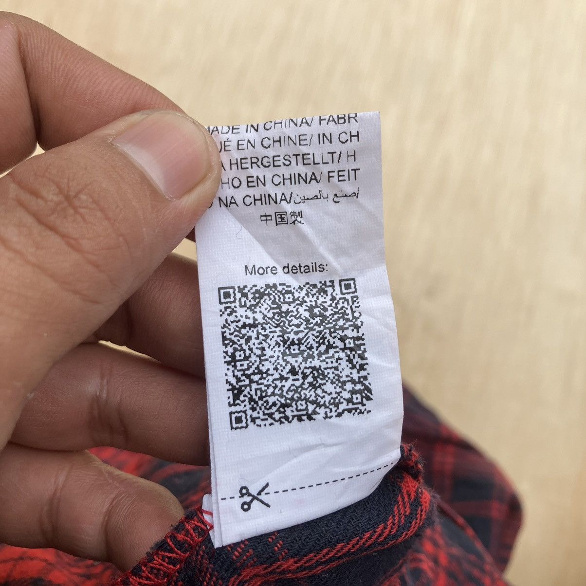 If Six Was Nine × Japanese Brand × Punk and Yo ROMWE MAD PUNK FLANNEL RED CHECK PANTS Size US 31 - 7 Thumbnail