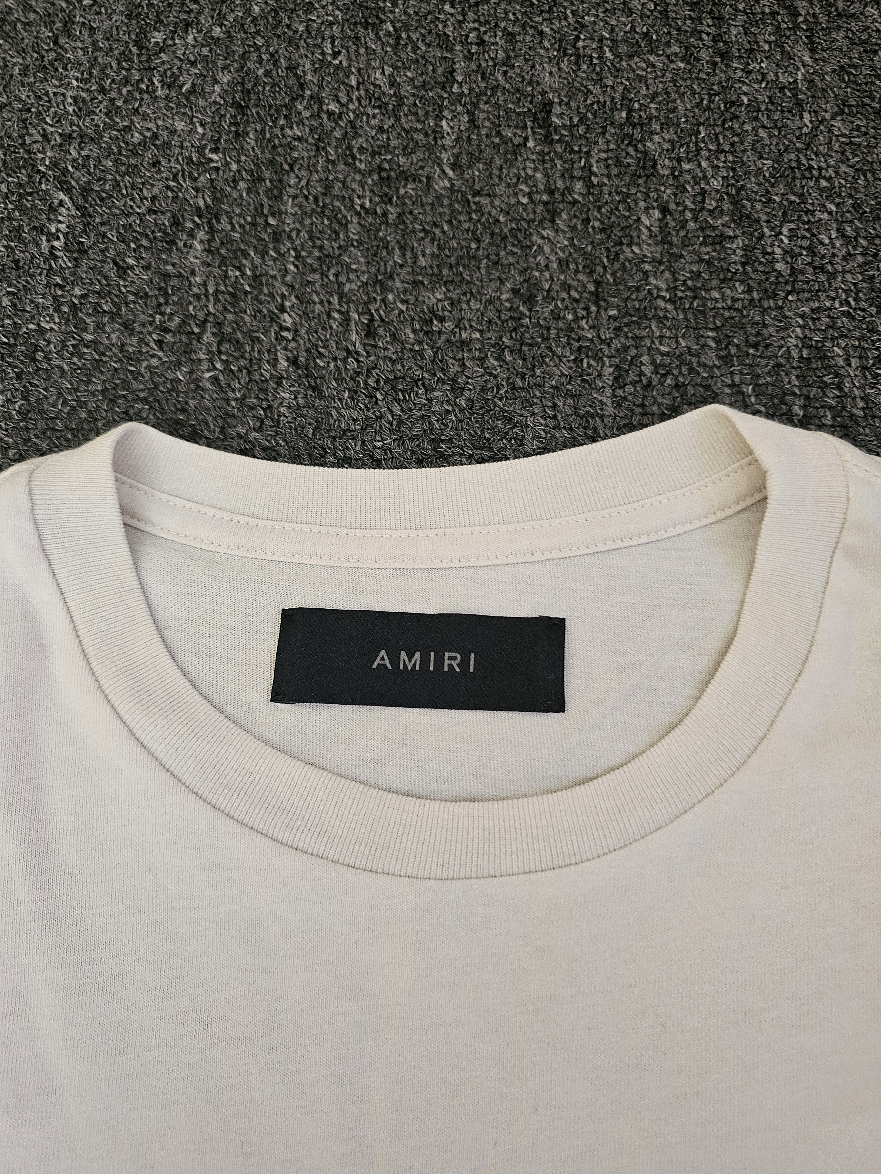 Amiri Amiri Men's Beige Turtle Logo T-Shirt Size M Size US M / EU 48-50 / 2 - 3 Thumbnail