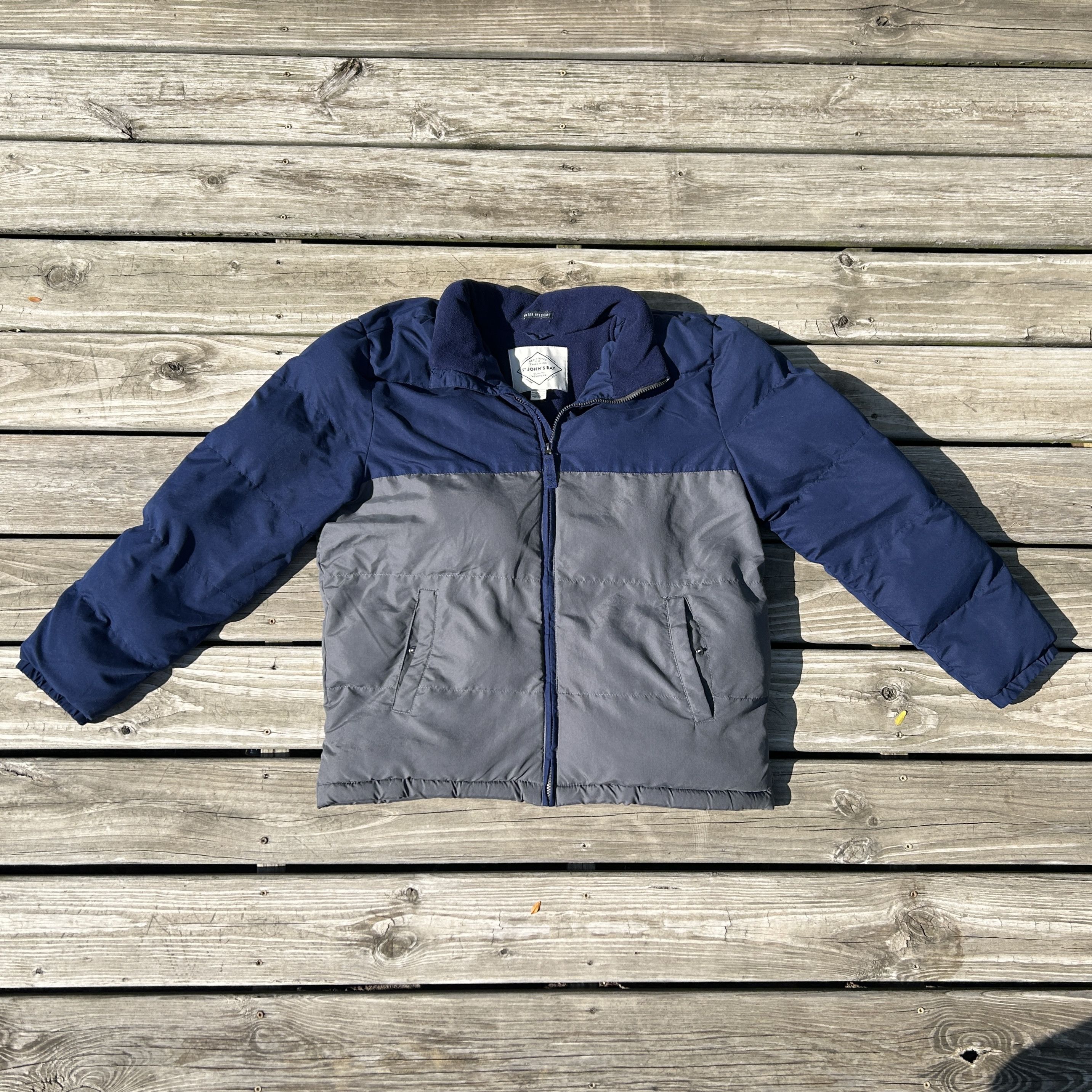 St. Johns Bay St. John's Bay Blue/Gray Winter Coat Size US L / EU 52-54 / 3 - 1 Thumbnail