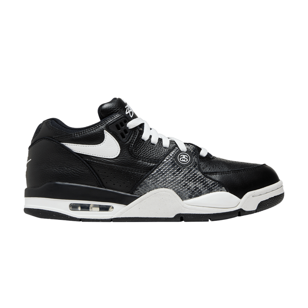 image of Stussy X Air Flight 89 Low Sp Black Shoes, Men's (Size 11)