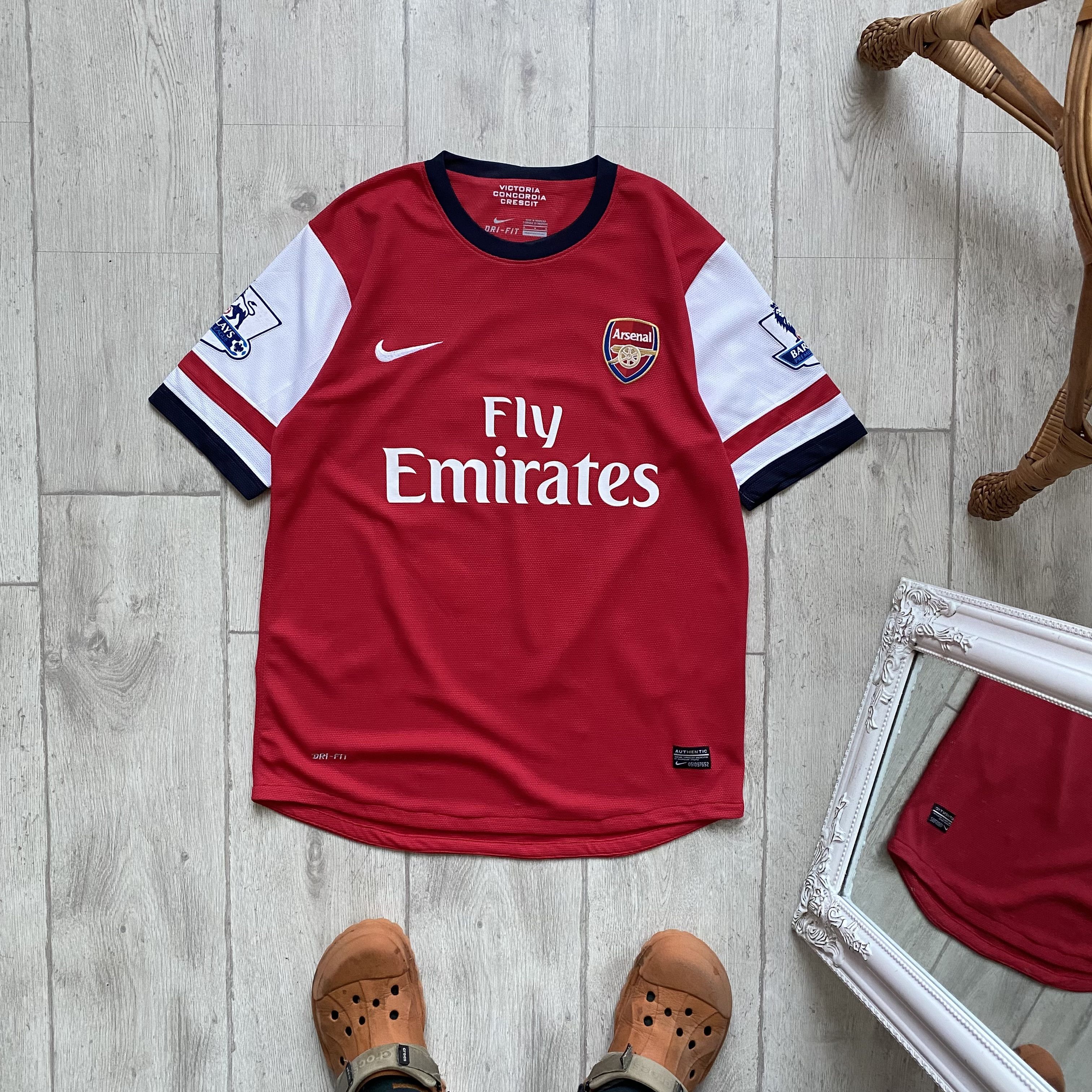 Nike ⚽️ Nike Arsenal Soccer jersey Chamberlain 15 Drill Blockore Size US M / EU 48-50 / 2 - 2 Thumbnail
