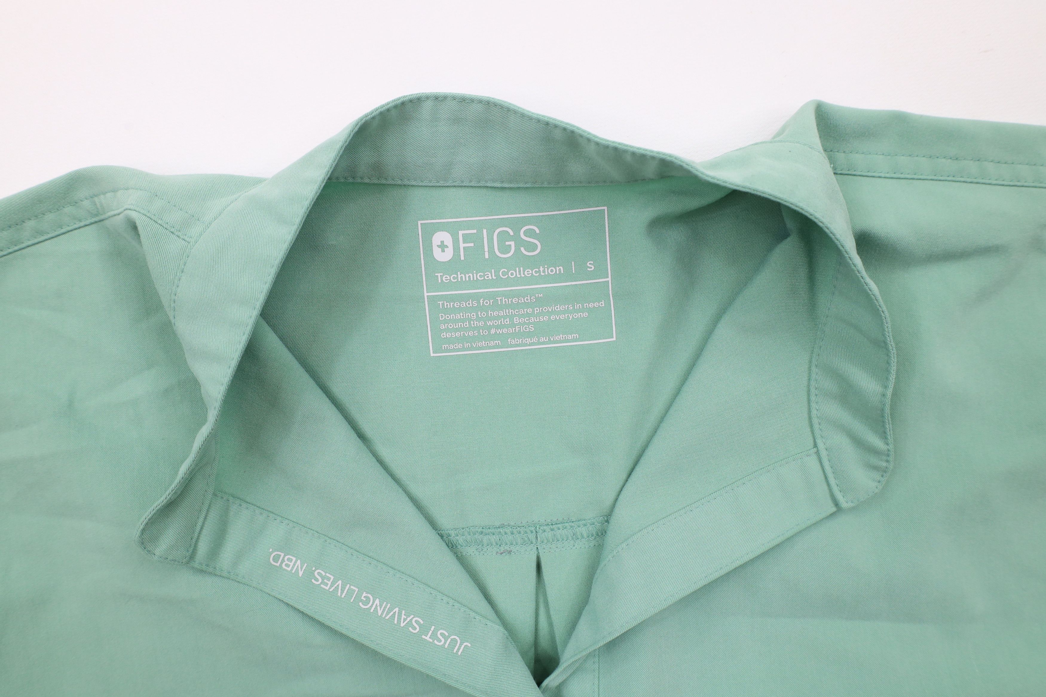 Vintage Figs Technical Collection 2 Piece Nurse Scrubs Suit Set Size S / US 4 / IT 40 - 5 Thumbnail