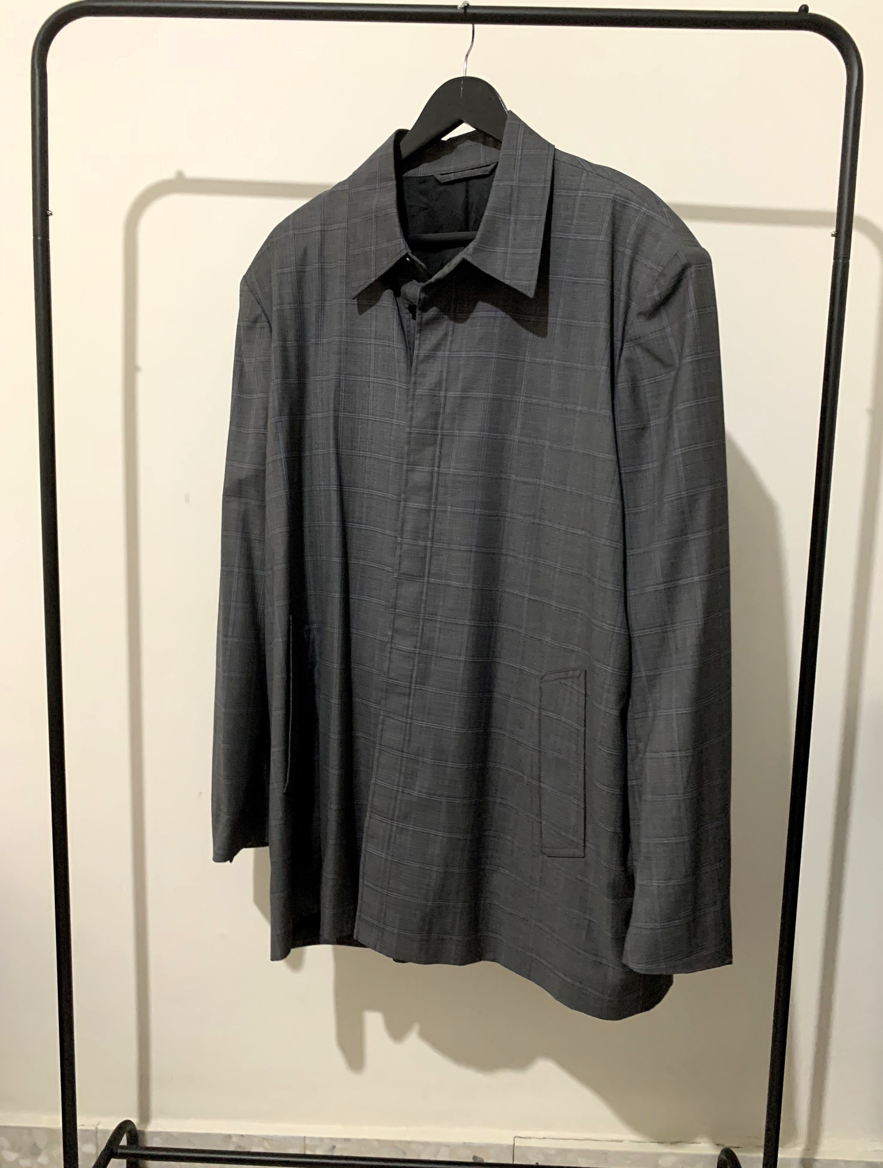 Balenciaga Check Tailored Jacket Size US M / EU 48-50 / 2 - 1 Thumbnail