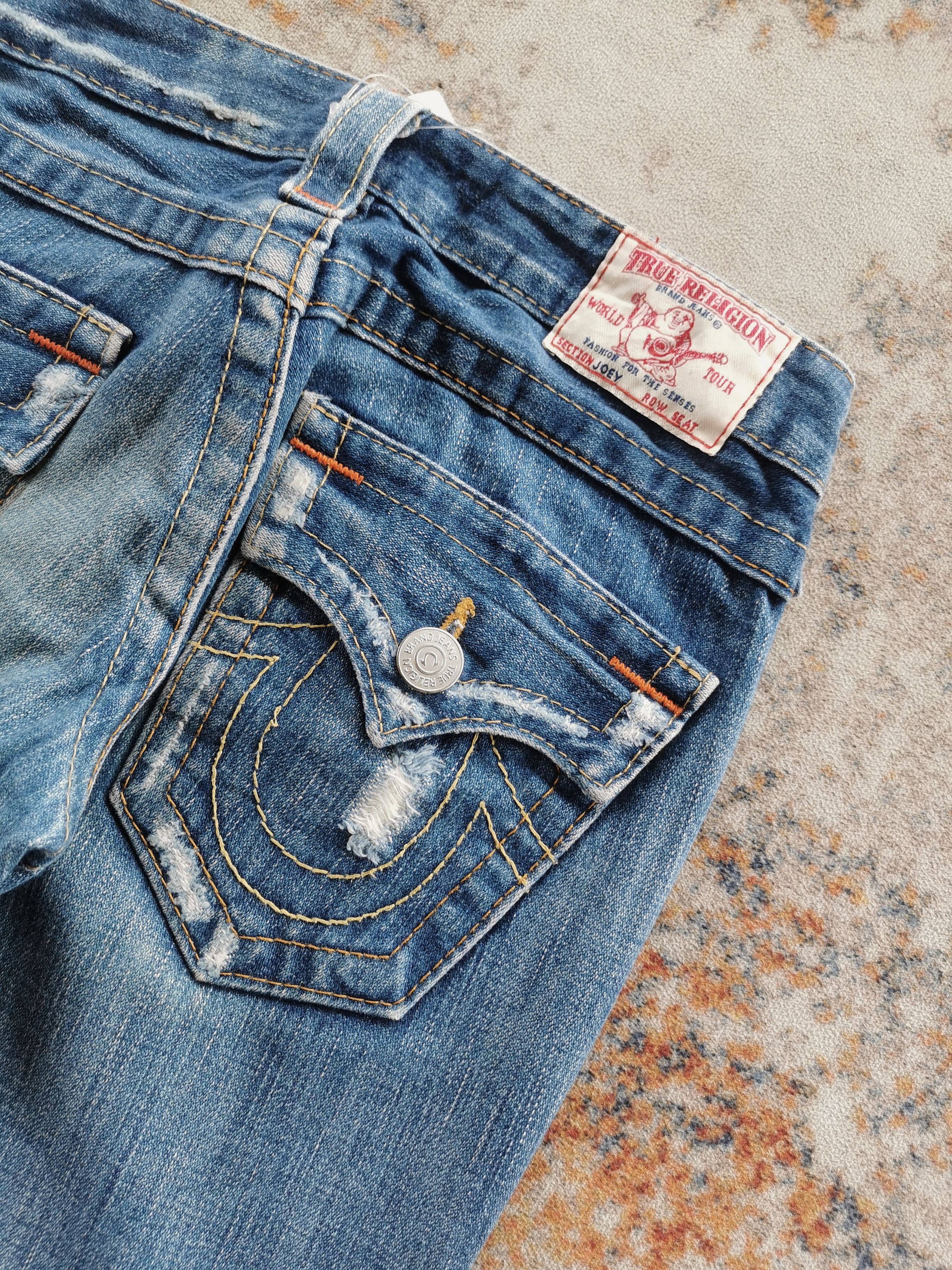 True Religion Vintage true religion flared distressed usa jeans Size 26" / US 2 / IT 38 - 2 Thumbnail