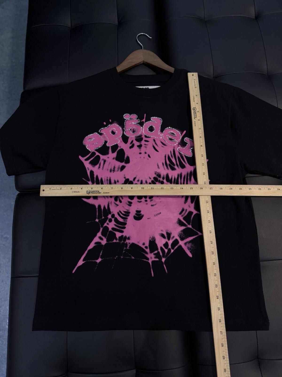 Sp5der Sp5der OG Web V2 Tee Stones Brand New Black Pink Size (M) Size US M / EU 48-50 / 2 - 8 Thumbnail