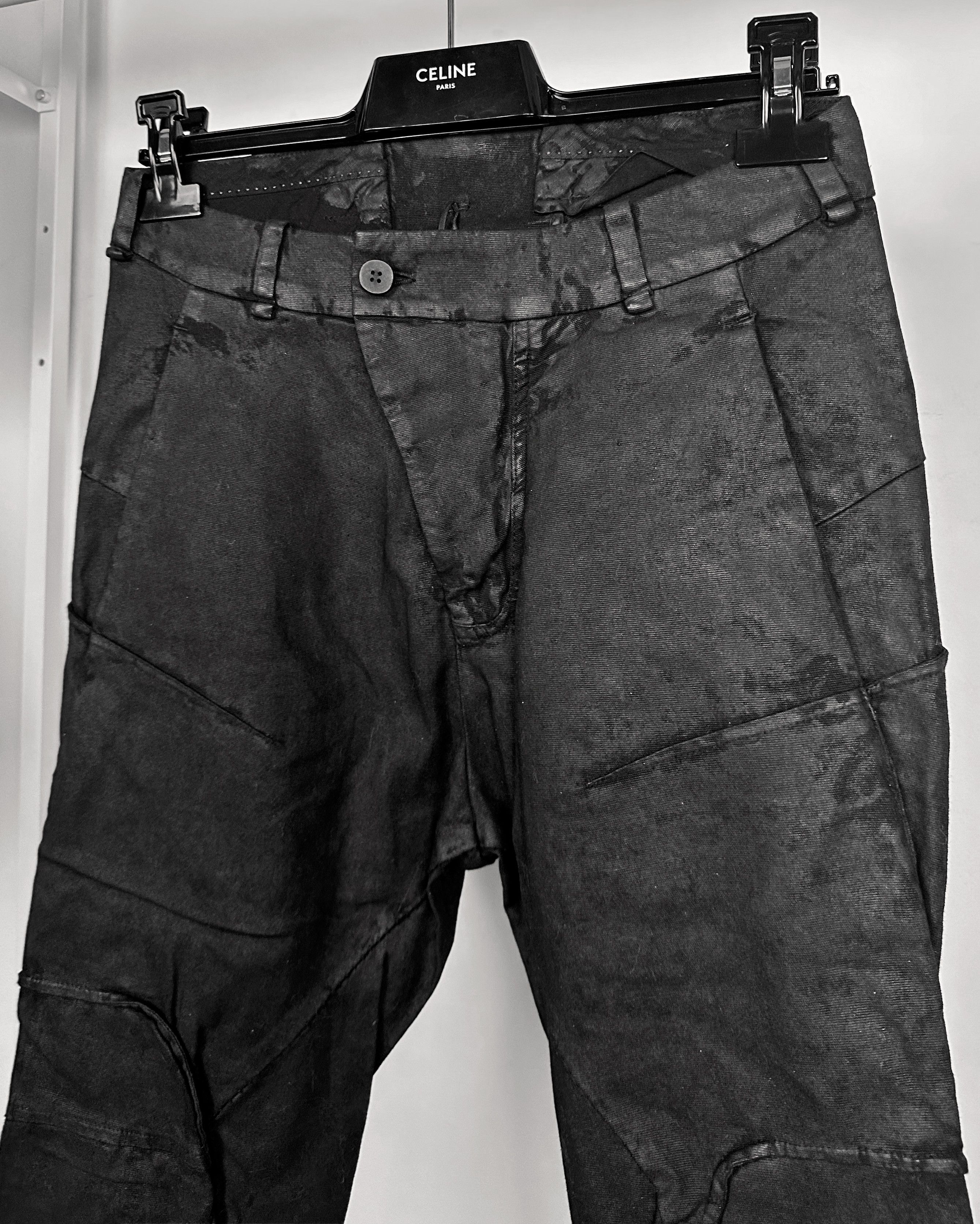 Masnada Masnada Waxed Curved J-cut Jeans Size US 29 - 4 Thumbnail