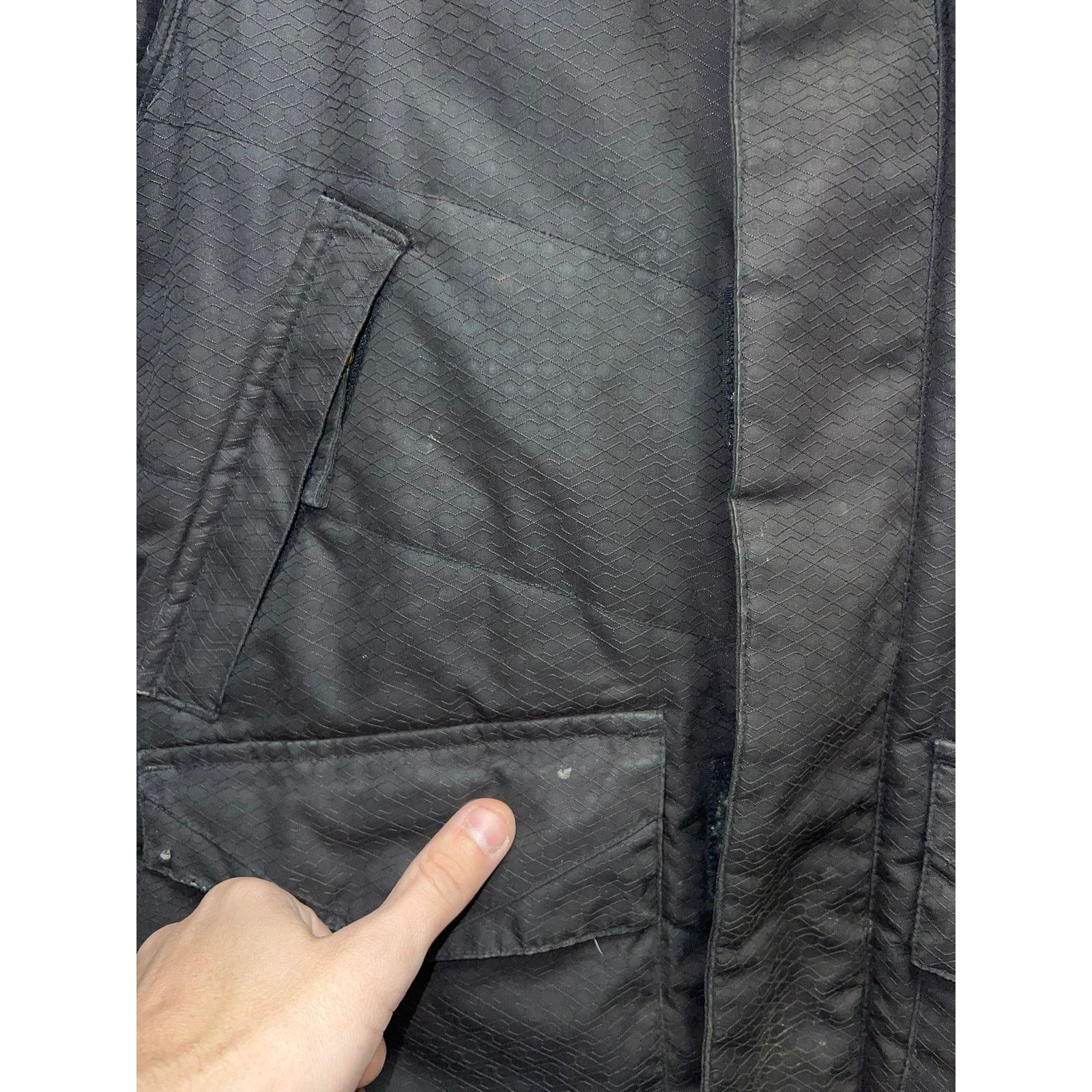 Vintage Volcom Thermonite Jacket Ski Snowboard Black Full Zip Puffer Size US S / EU 44-46 / 1 - 5 Thumbnail