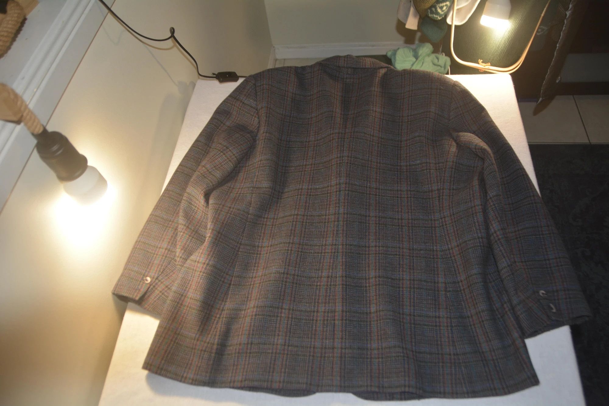 Other Vintage Skirtmaster Sydney Plaid Wool Blend Blazer Jacket Size 40R - 3 Thumbnail