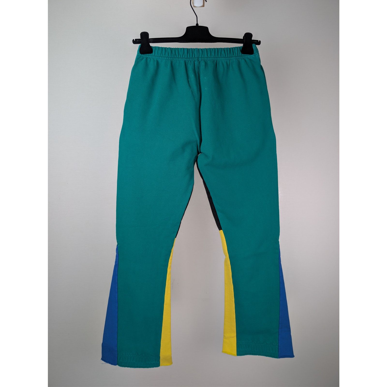 Gallery Dept. o1rshd1 Q:2 / Flared Denim-Panelled Logo-Print Sweatpants Size US 32 / EU 48 - 11 Thumbnail