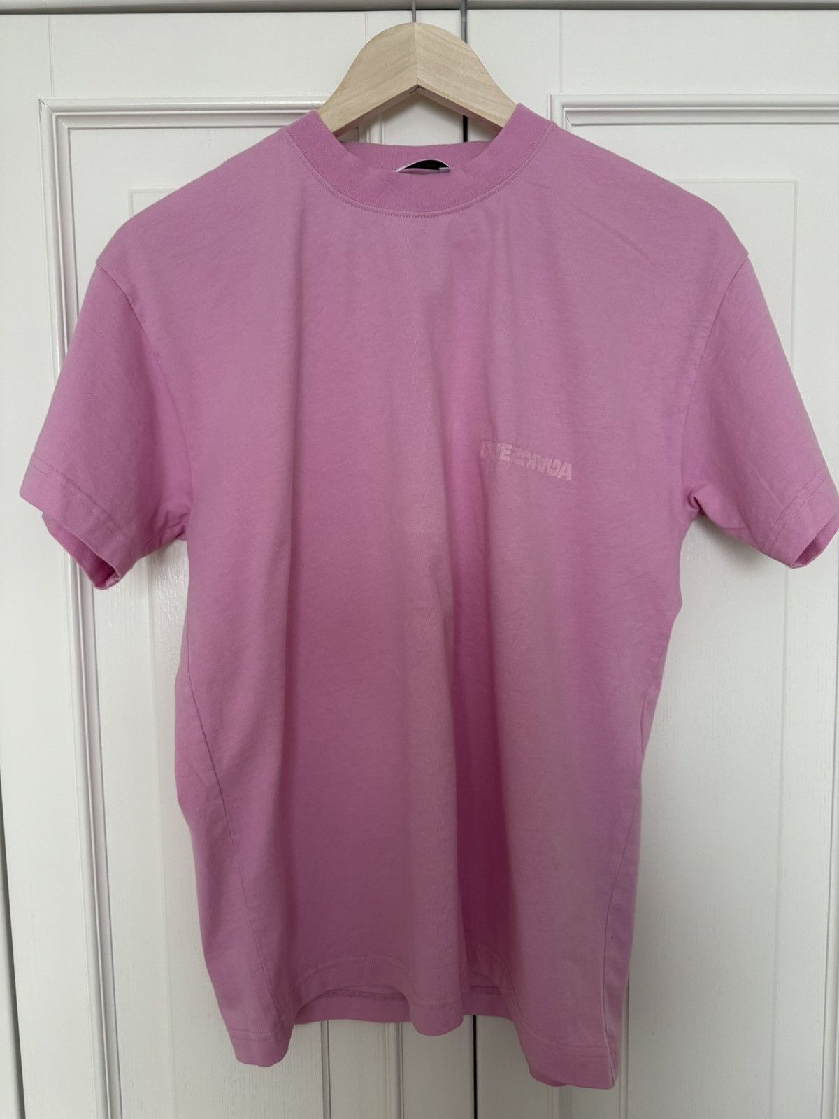 Balenciaga Balenciaga backflip logo t shirt Size US XXS / EU 40 - 1 Thumbnail