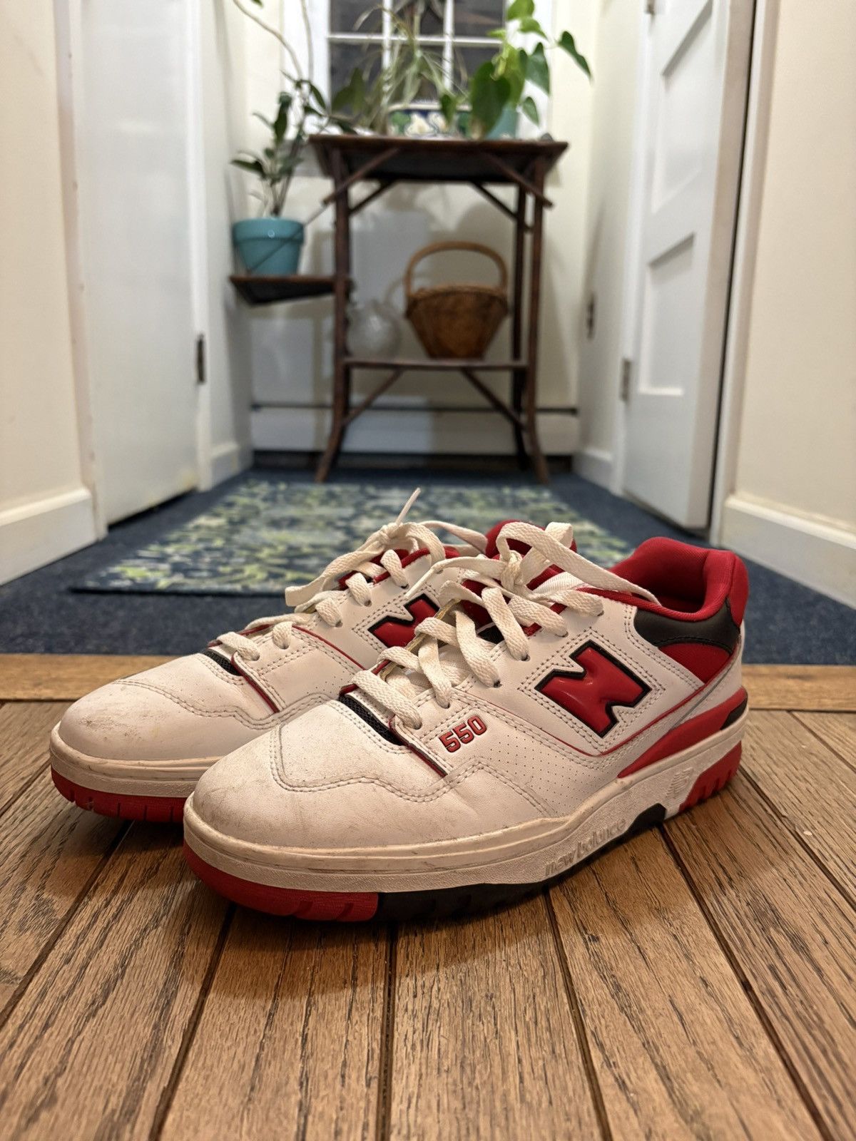 New Balance New Balance 550 Red Size US 9 / IT 39 - 1 Thumbnail