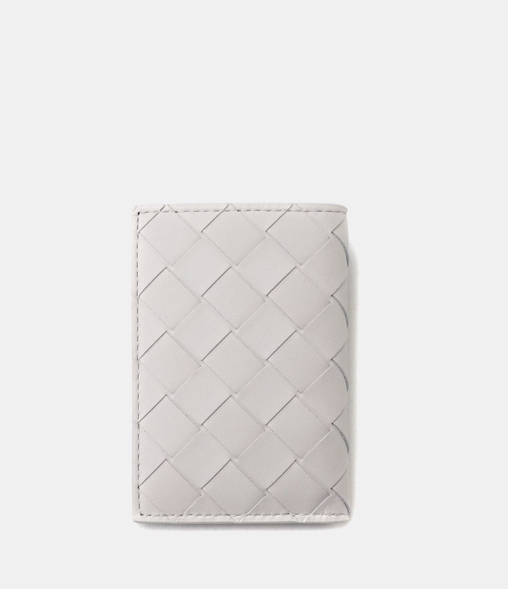 Bottega Veneta o1bcso1str0824 Size : OS / Tiny Tri-Fold Wallet in White Size ONE SIZE - 2 Thumbnail
