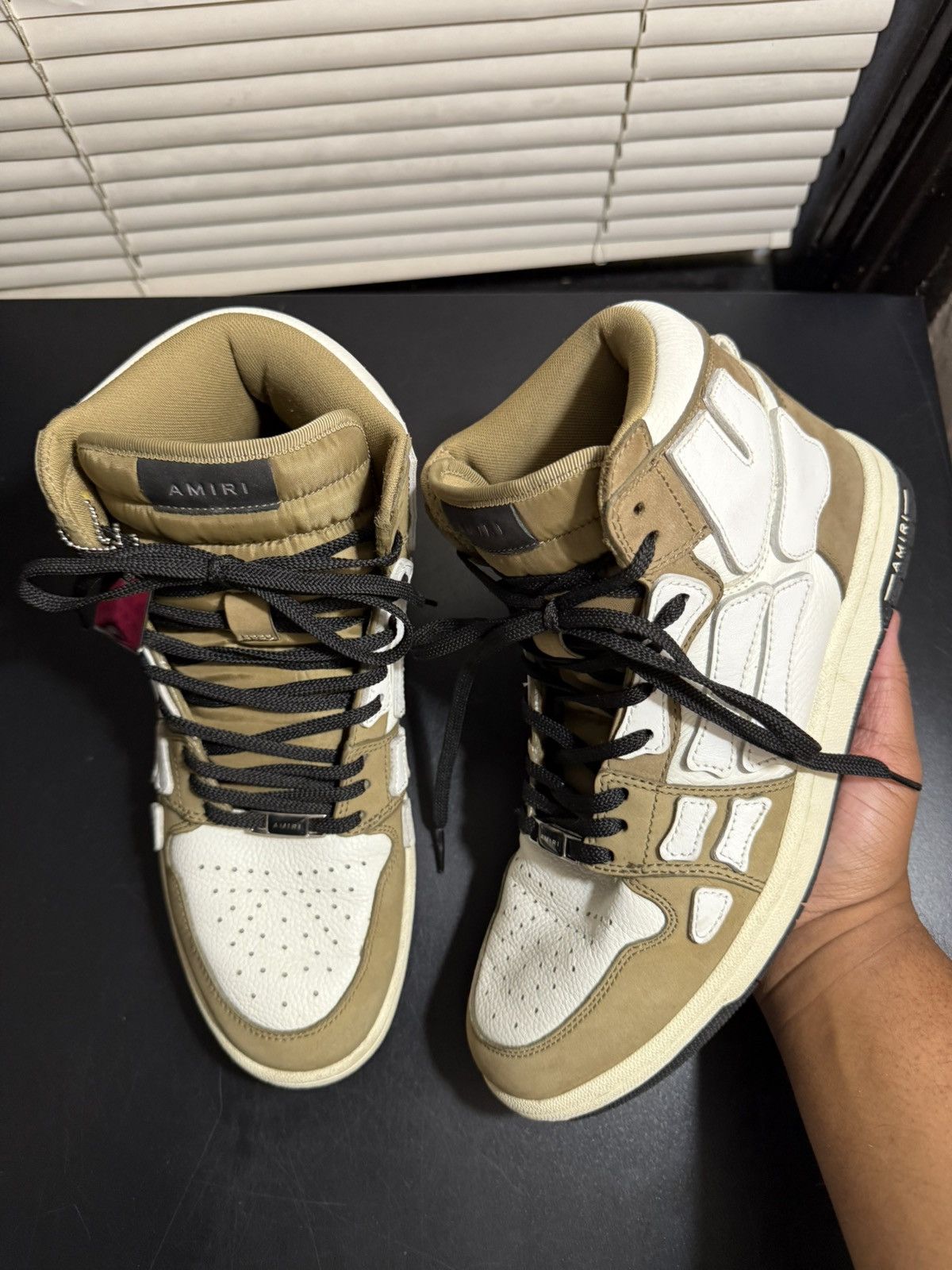 Amiri Amiri Skeleton High Size 9 Size US 9 / EU 42 - 1 Thumbnail