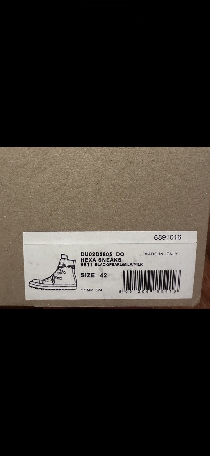 Rick Owens Drkshdw Rick owens hexagram Size US 9 / EU 42 - 8 Thumbnail