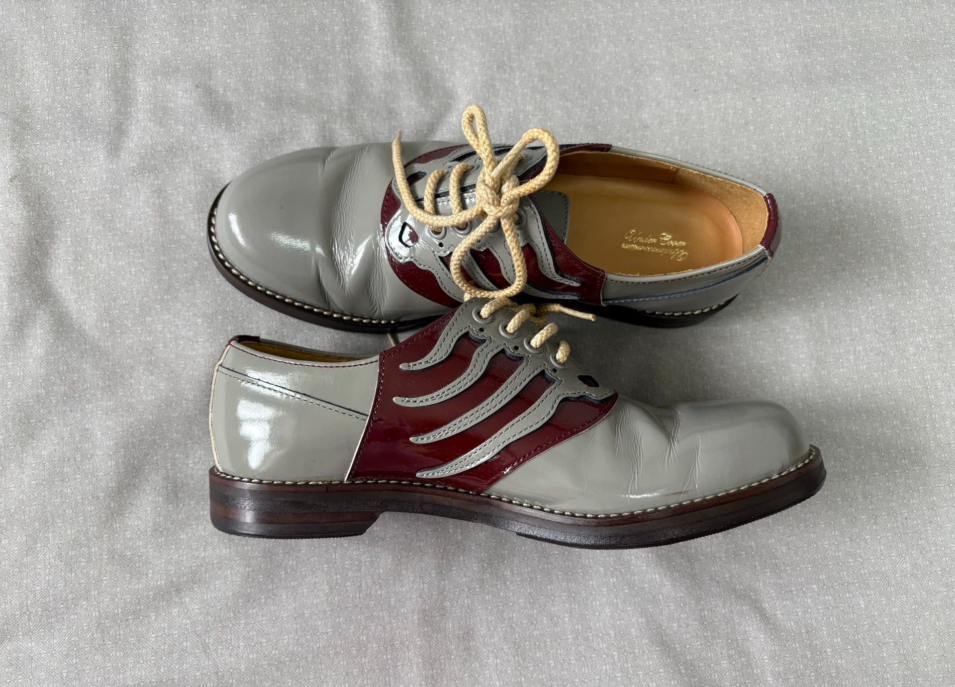 Undercover Undercover 13aw Vintage Bone Leather Shoes 23cm 35-36.5 Size US 4.5 / IT 34.5 - 4 Thumbnail