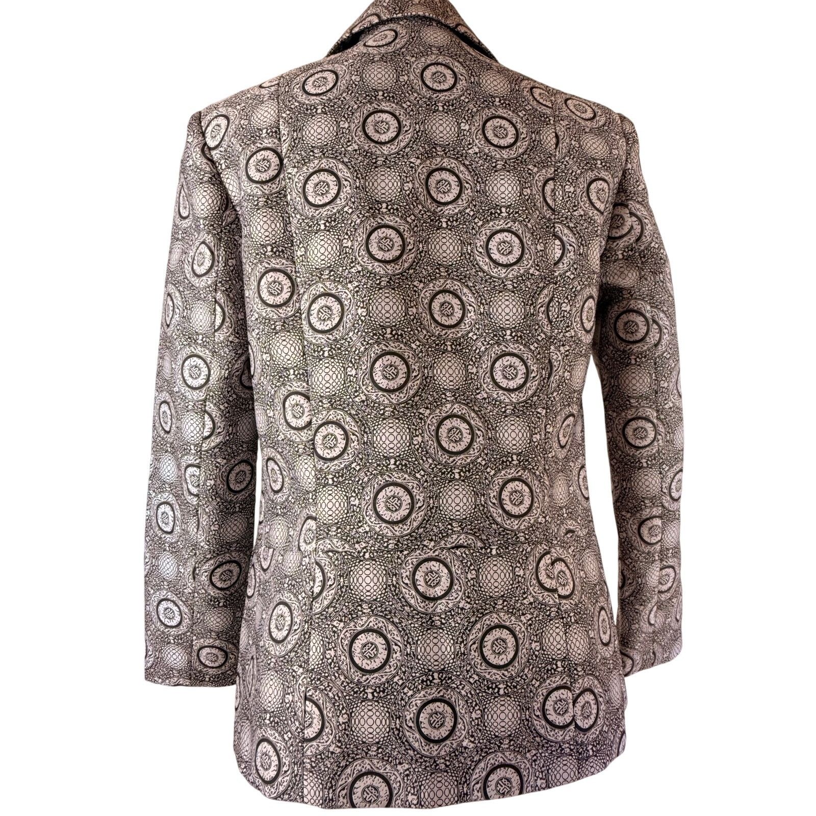Vivienne Tam Vintage Y2K Vivienne Tam graphic print blazer Size M / US 6-8 / IT 42-44 - 4 Thumbnail