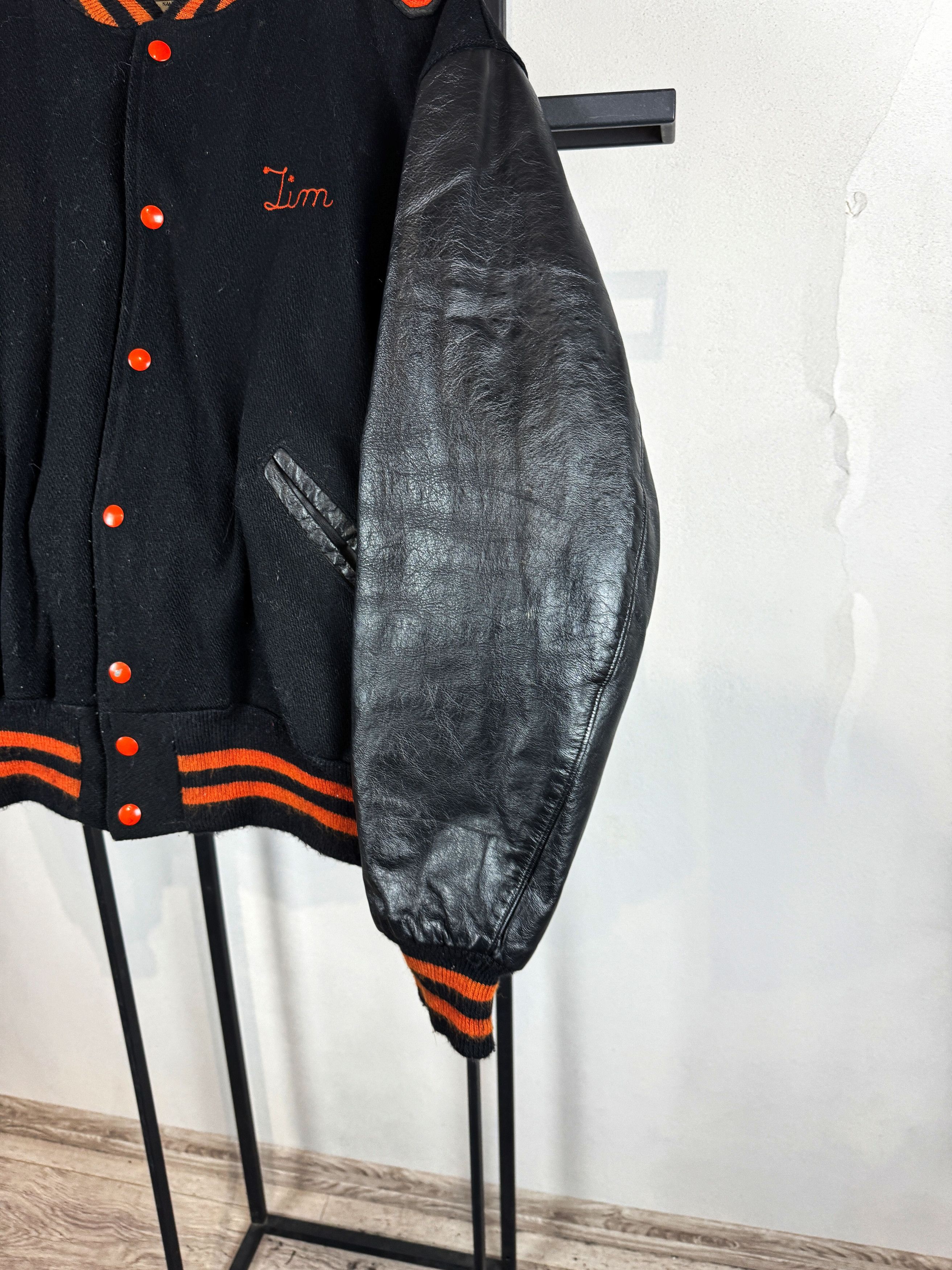 True Religion Retro Varsity Jacket Washington Panthers Leather Sleeve USA Size US XL / EU 56 / 4 - 4 Thumbnail