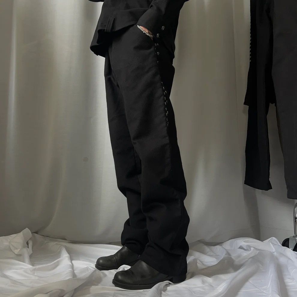 Namacheko Black Hirse Flap Trousers Namacheko