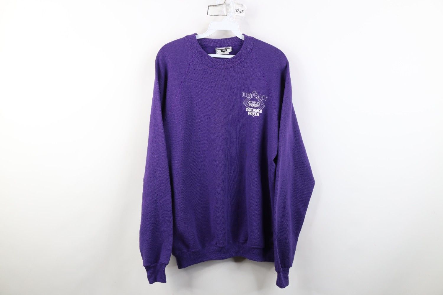 Vintage Vintage 90s Customer Driven McDonalds Sweatshirt Purple USA Size L / US 10 / IT 46 - 1 Thumbnail