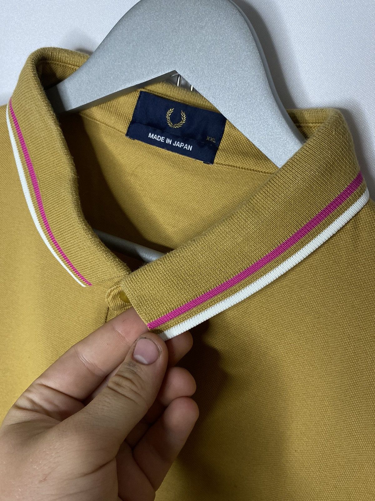 Fred Perry × Vintage ✅Vintage Fred Perry Polo Shirt Short Sleeve Made in Japan✅ Size US XXL / EU 58 / 5 - 6 Thumbnail